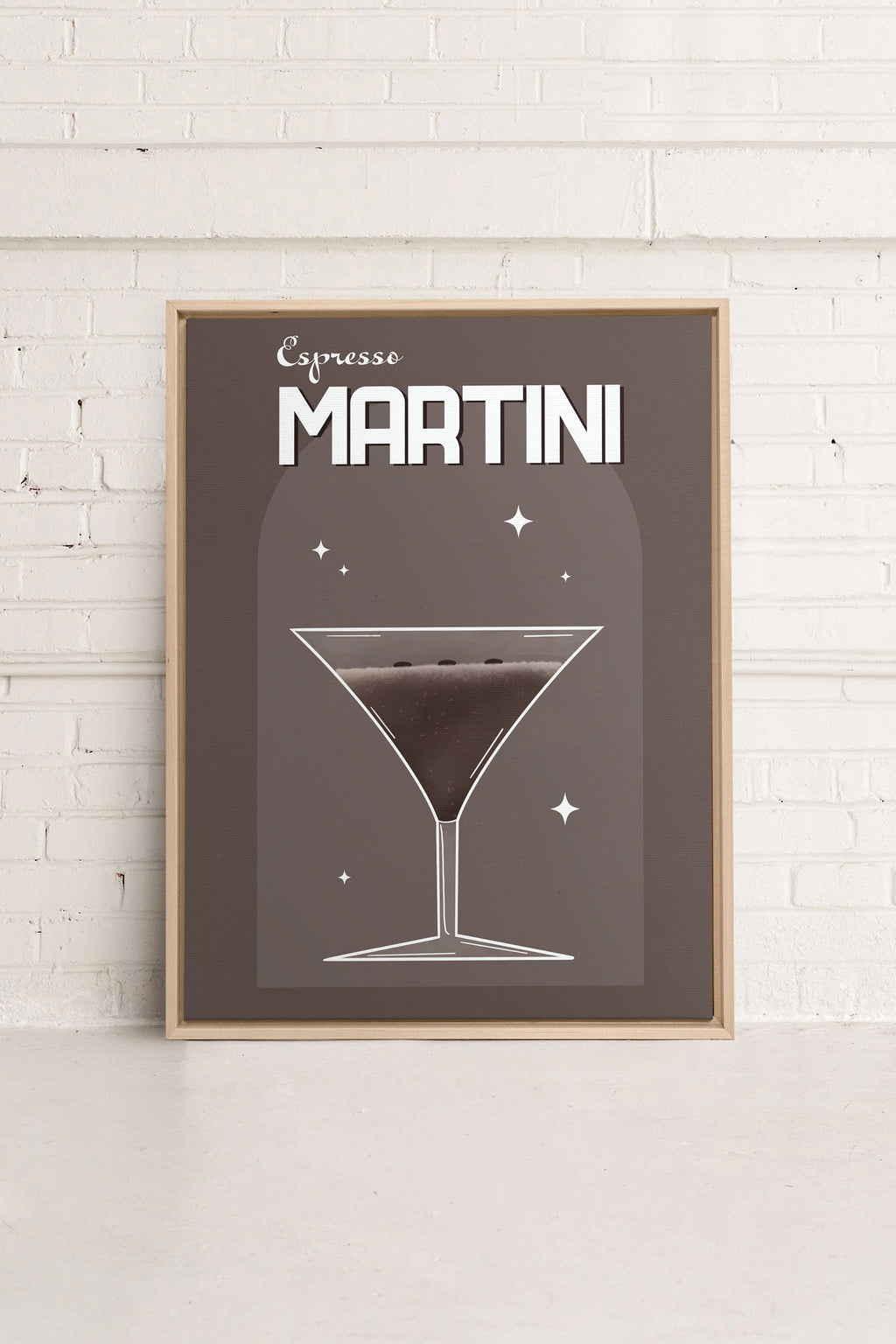 Espresso Martini, Stretched Canvas Artwork