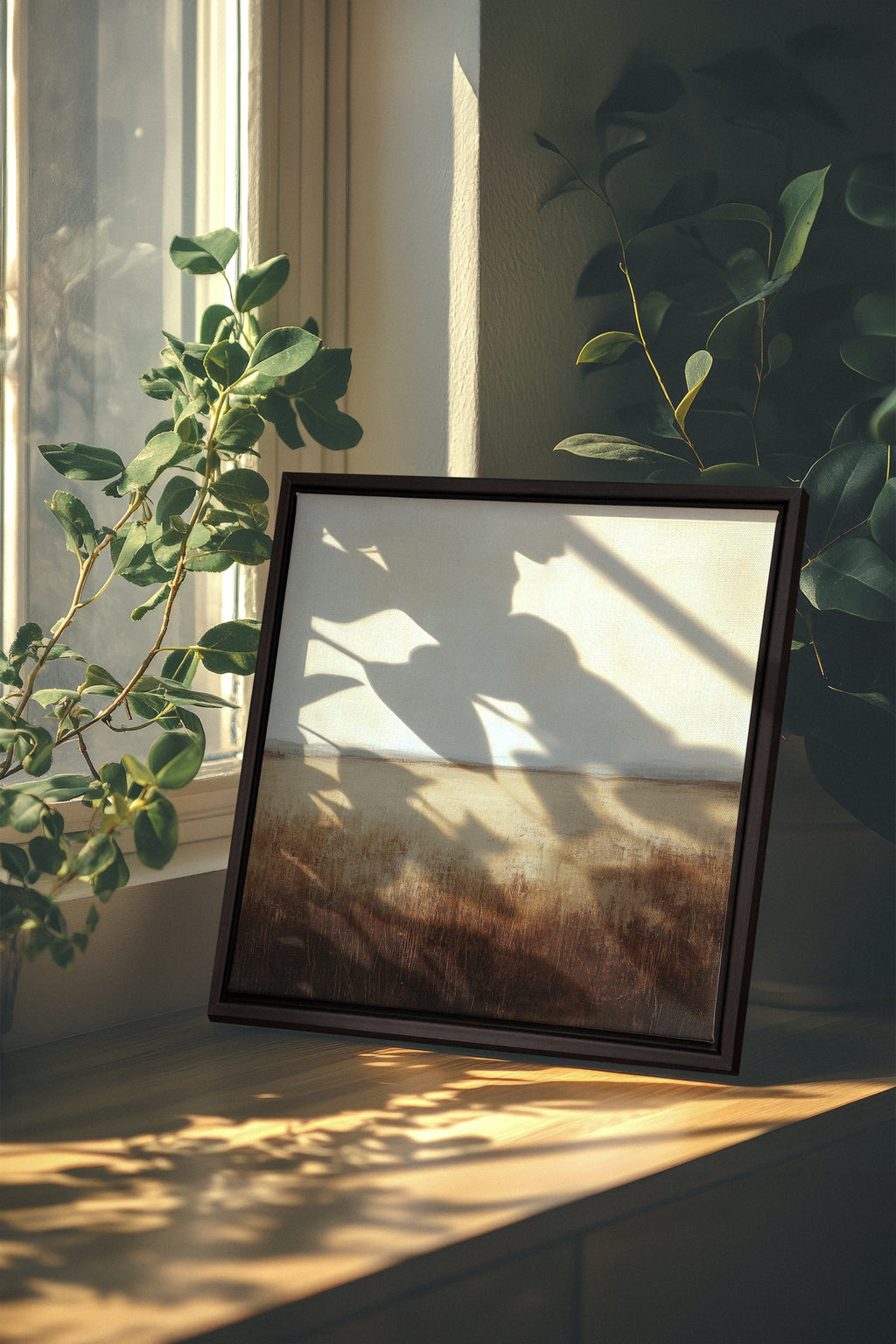 GOLDEN PLAINS, Stretched Canvas Artwork