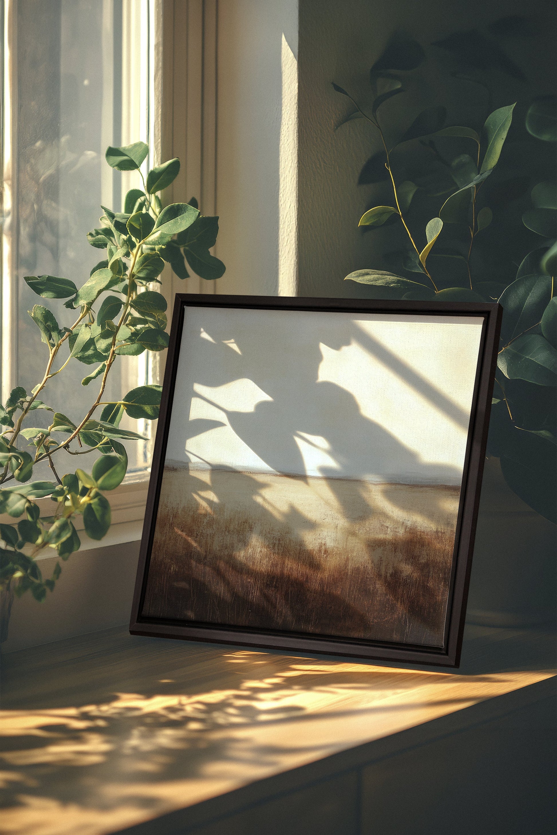 GOLDEN PLAINS, Stretched Canvas Artwork