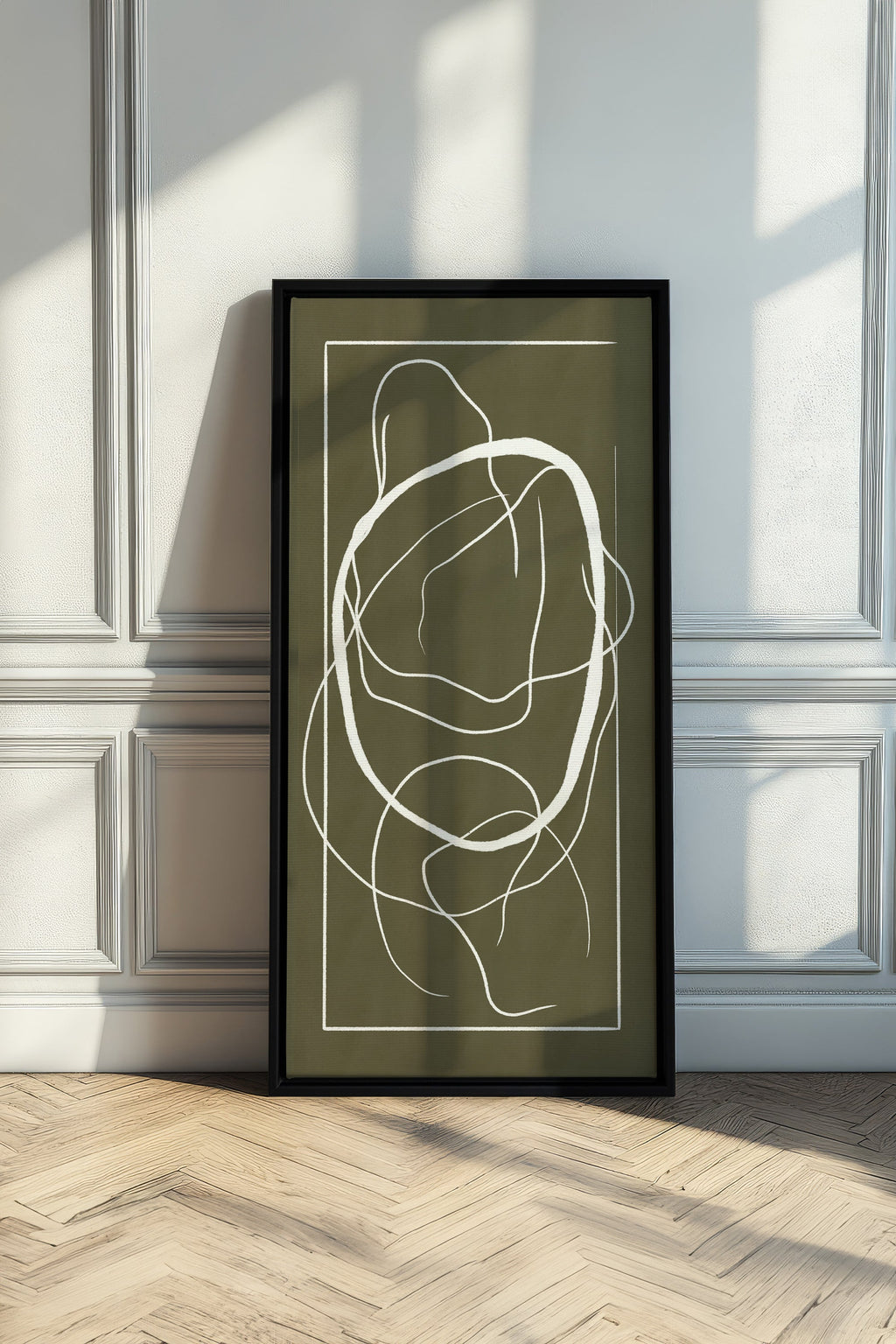 FLOWING HARMONY, Stretched Canvas Artwork