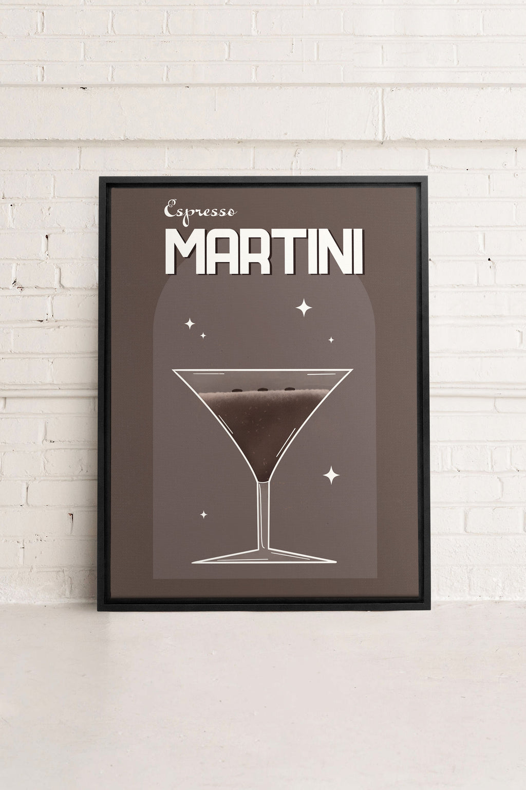 Espresso Martini, Stretched Canvas Artwork