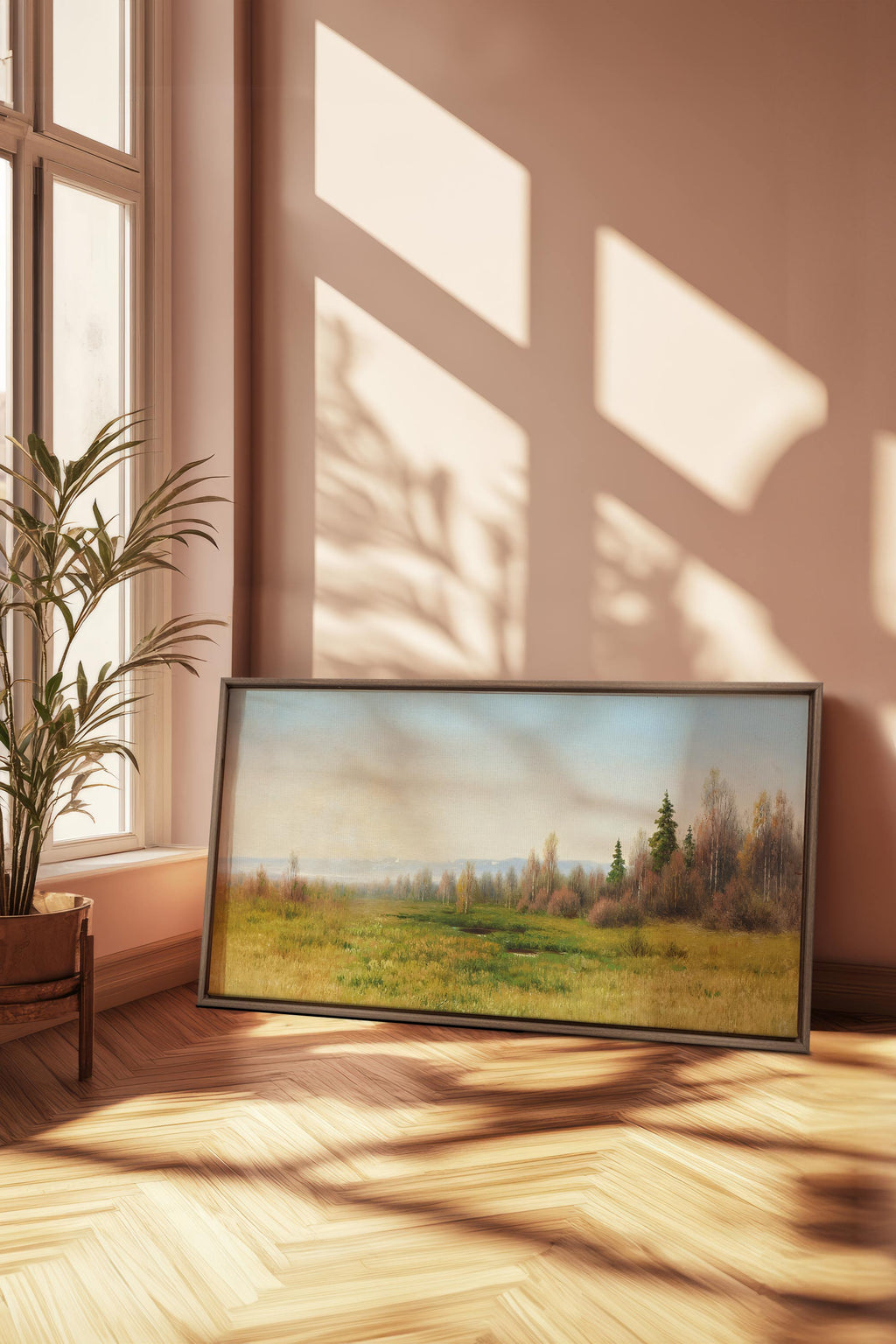 Soft Horizon, Stretched Canvas Artwork