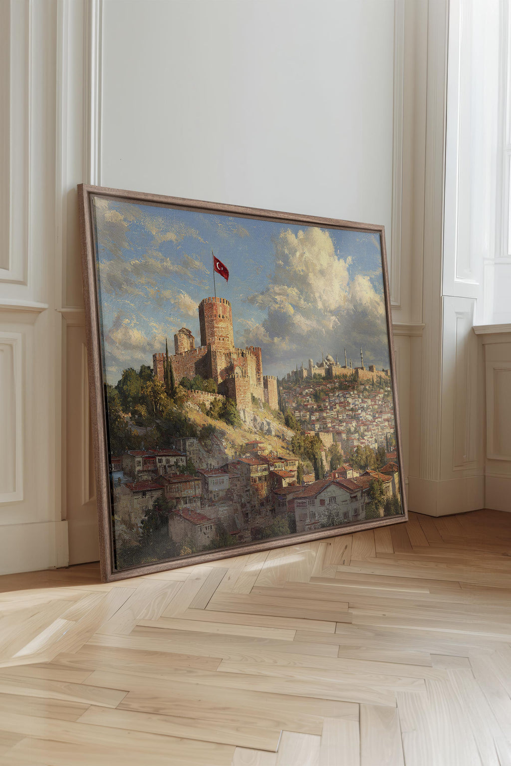 Whispers of Istanbul, Stretched Canvas Artwork