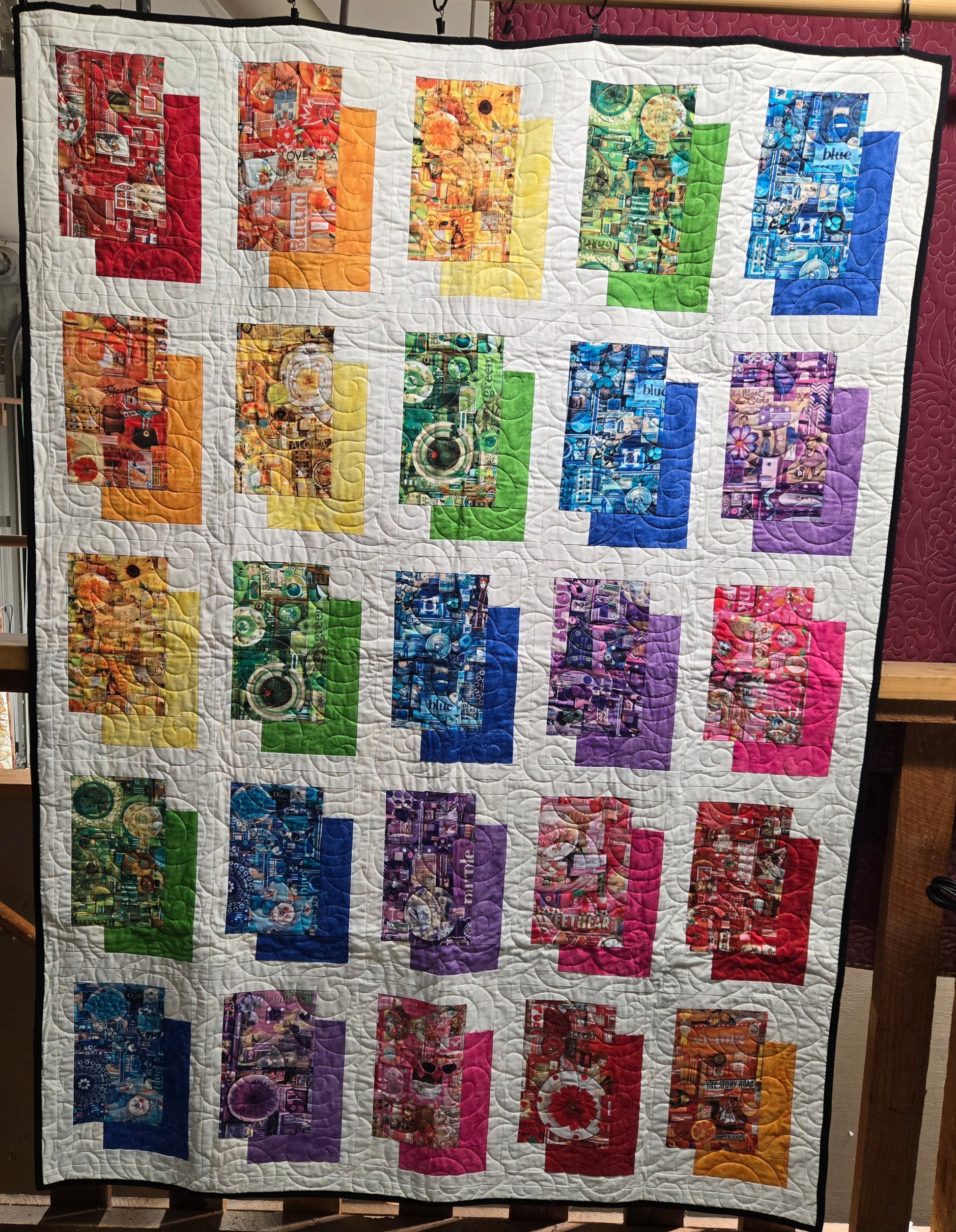 Échantillon en magasin - Couette double - Boîtes à ombres