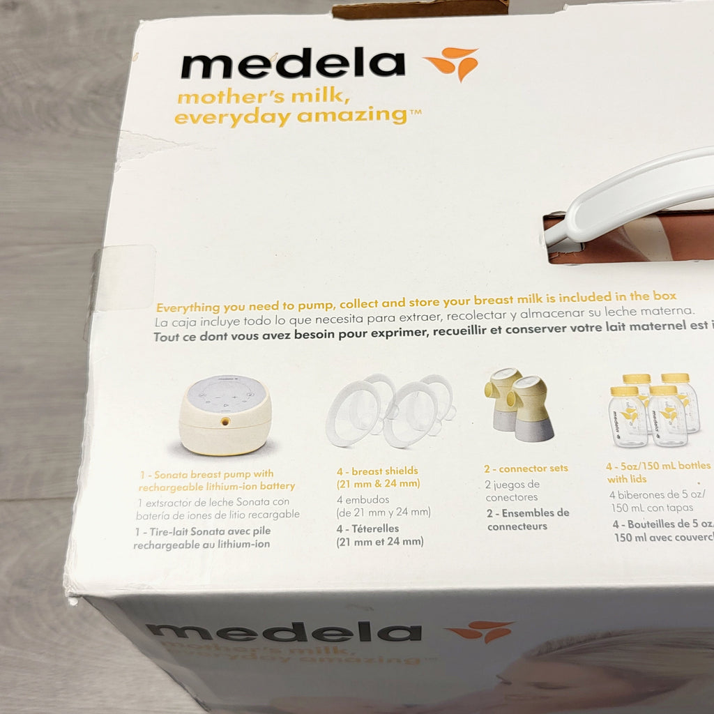 MSND2 - NOUVEAU - Tire-lait double Medela Sonata. Retrait ou livraison sur place.