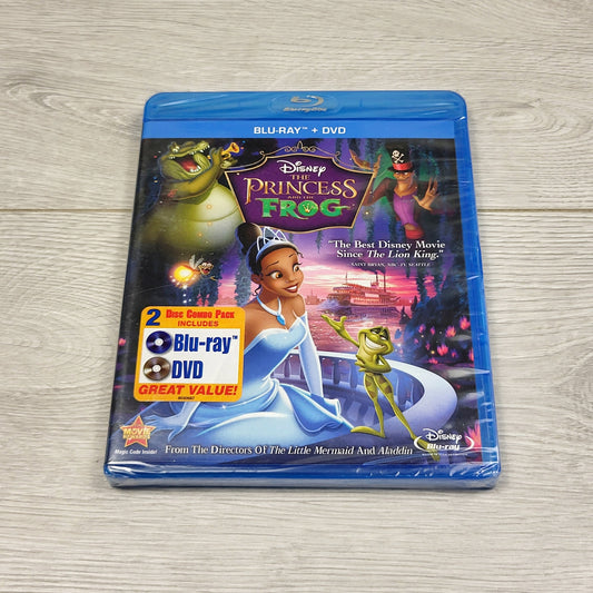 CHLV4 - NEW - The Princess and the Frog Blu-ray DVD