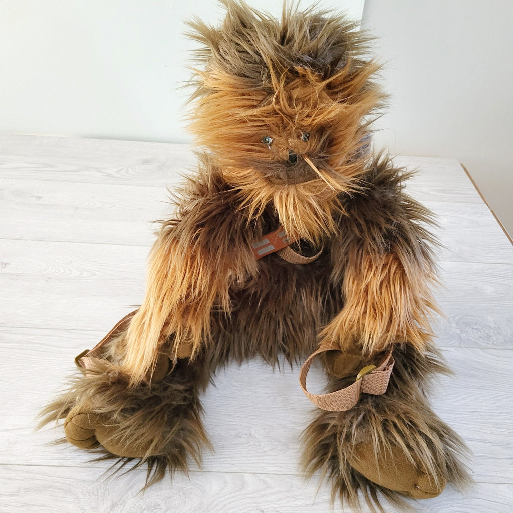 TBOW1 - Star Wars 17" Plush Backpack - Chewbacca . LOCAL pick up or delivery only