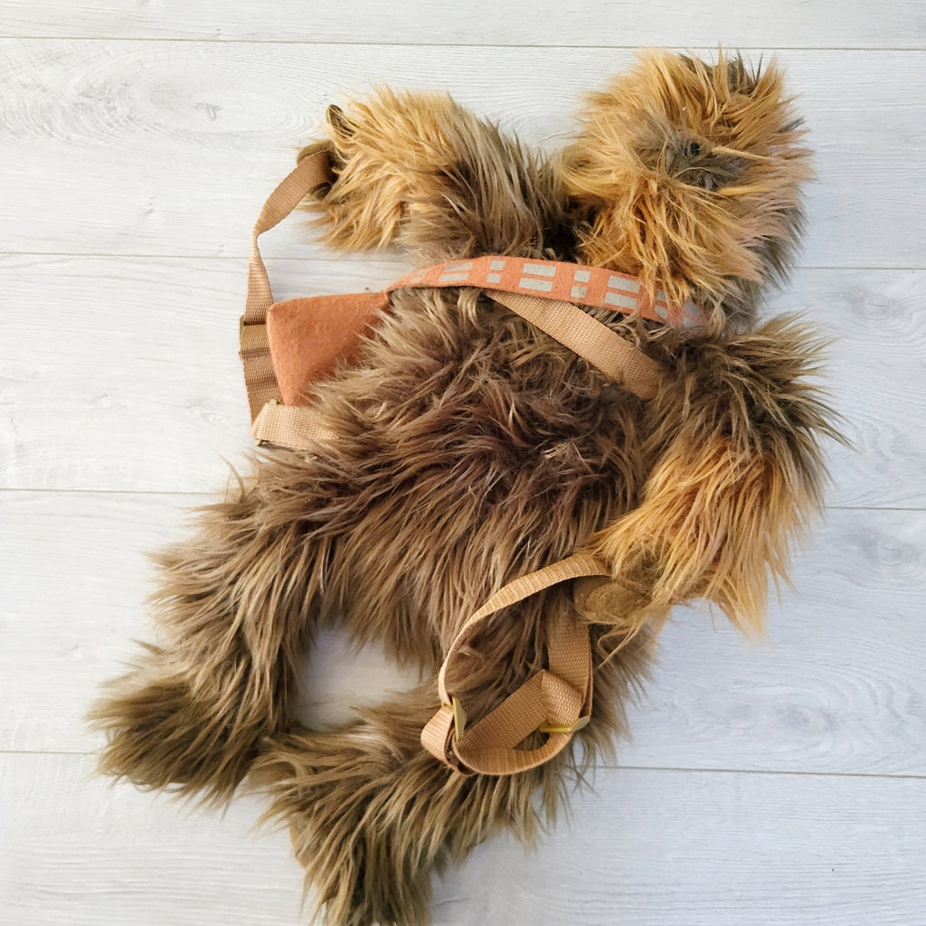 TBOW1 - Star Wars 17" Plush Backpack - Chewbacca . LOCAL pick up or delivery only