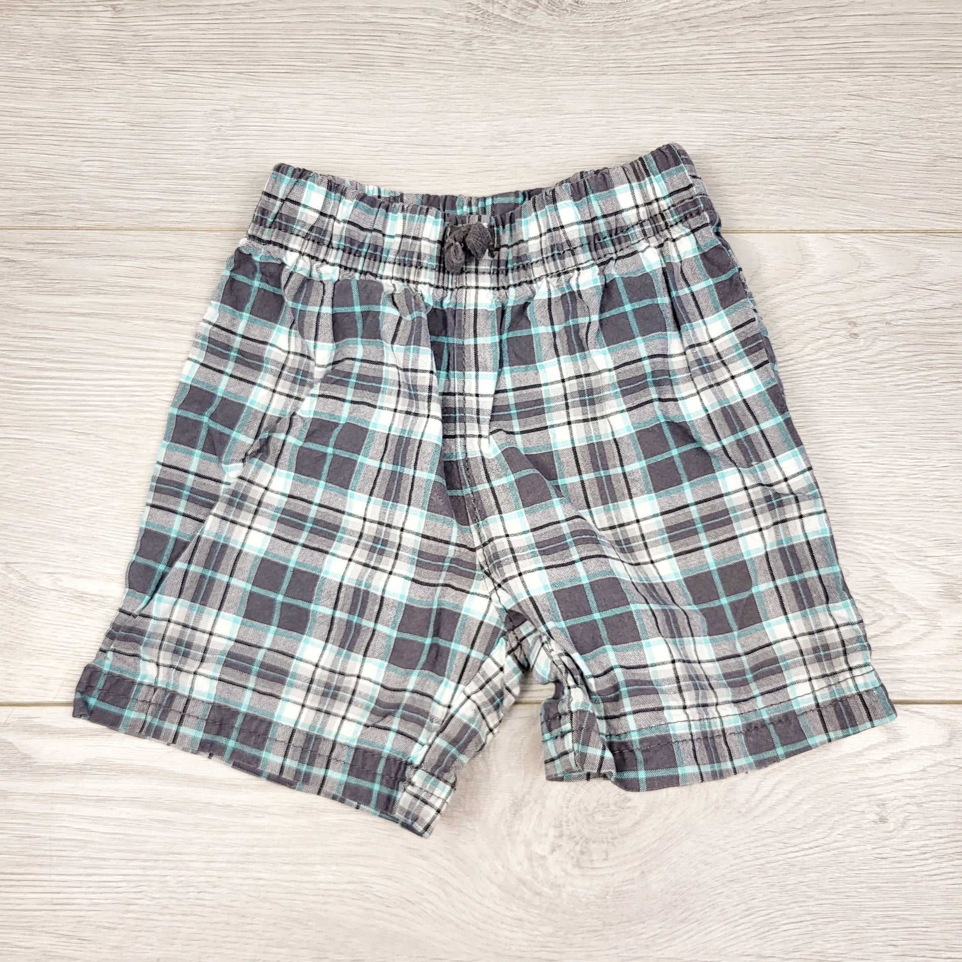 TBOW2 - Short gris à carreaux Child of Mine. Taille 18 mois