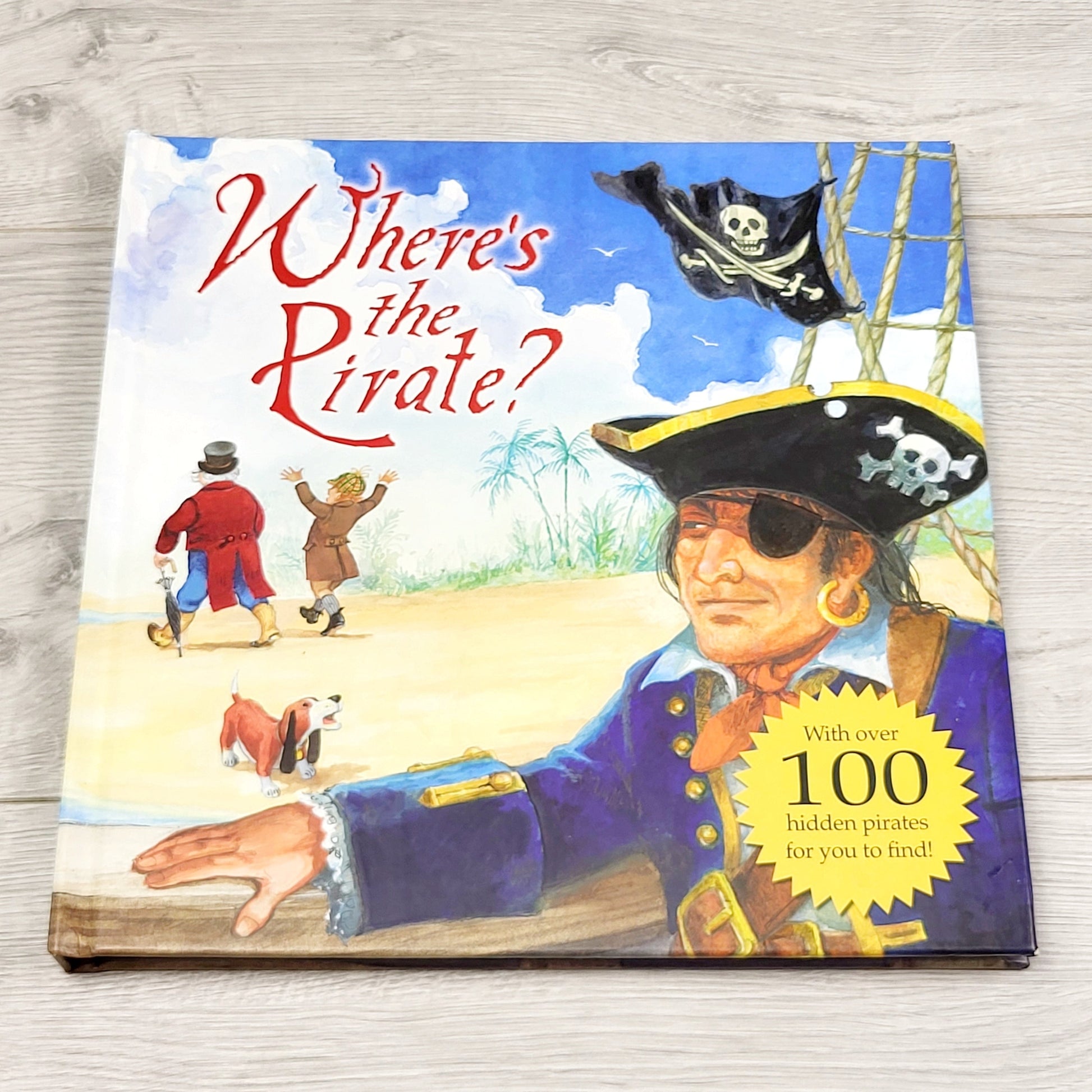 RHW1 - Où est le pirate ? Livre relié à chercher et trouver