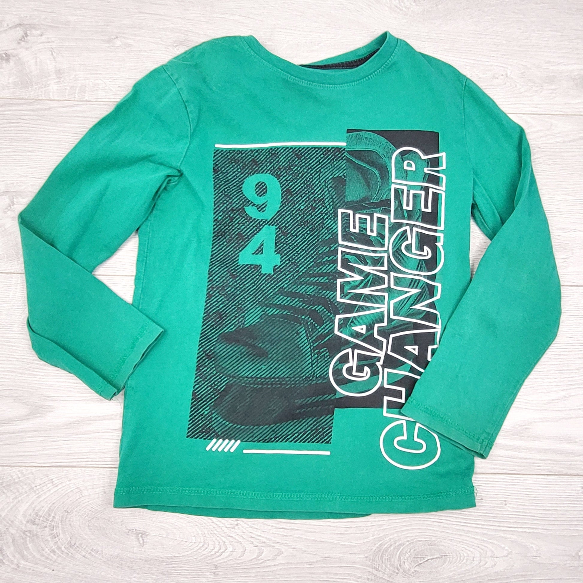 RHW1 - Haut George vert « Game Changer ». Taille 7/8