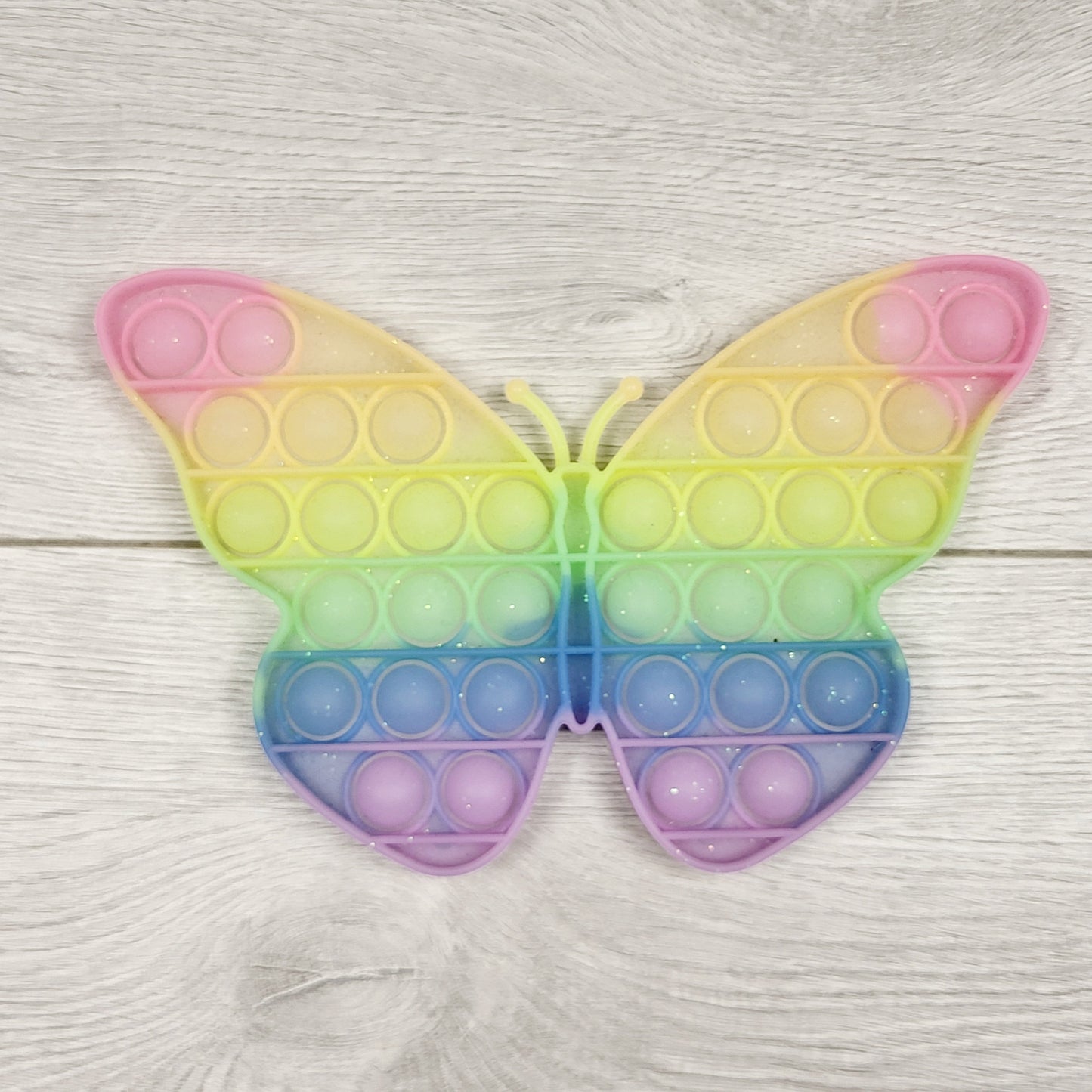 ZPXT4 - Butterfly shaped pop-it fidget toy