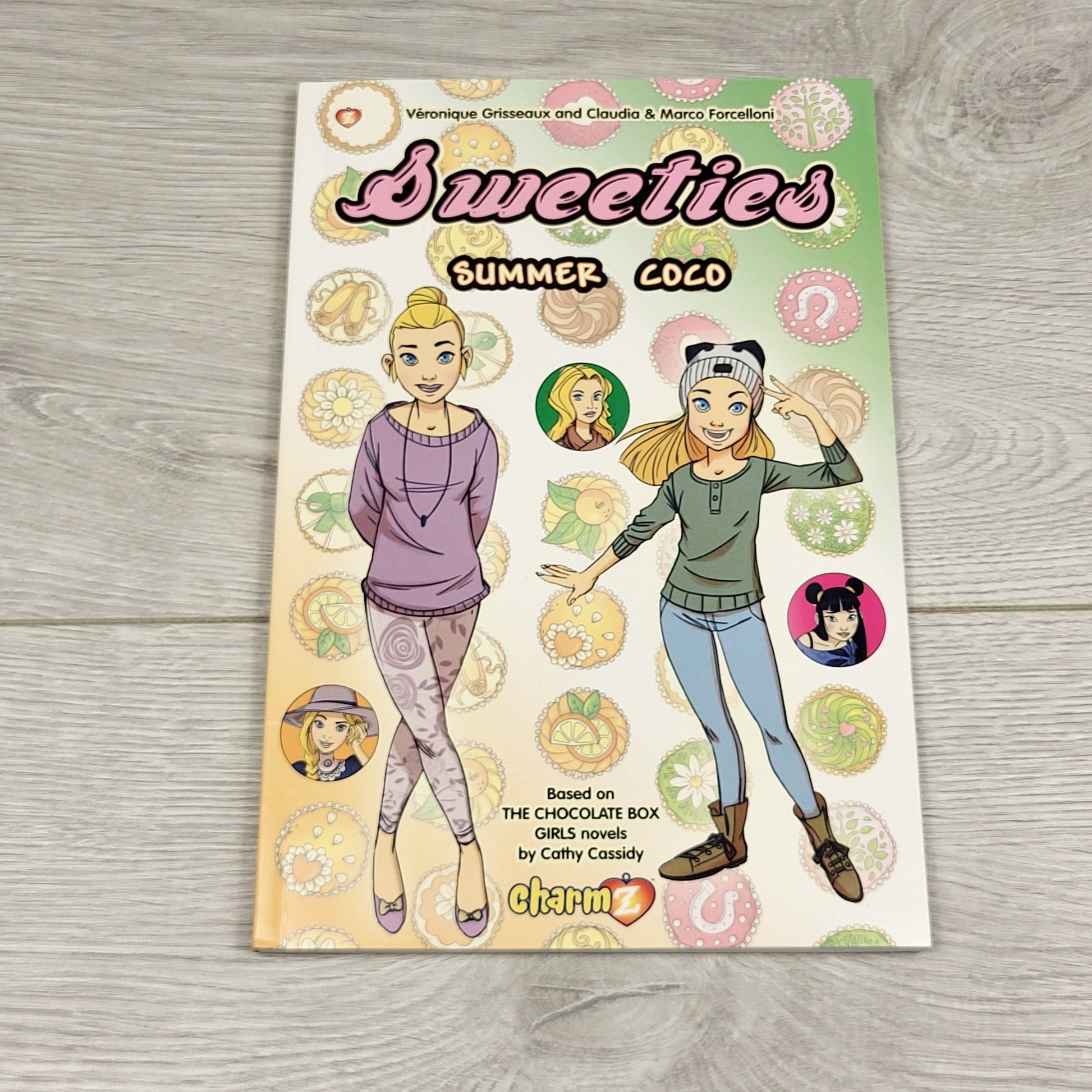 KTBL2 - Roman graphique à couverture souple Sweeties. Bon état.