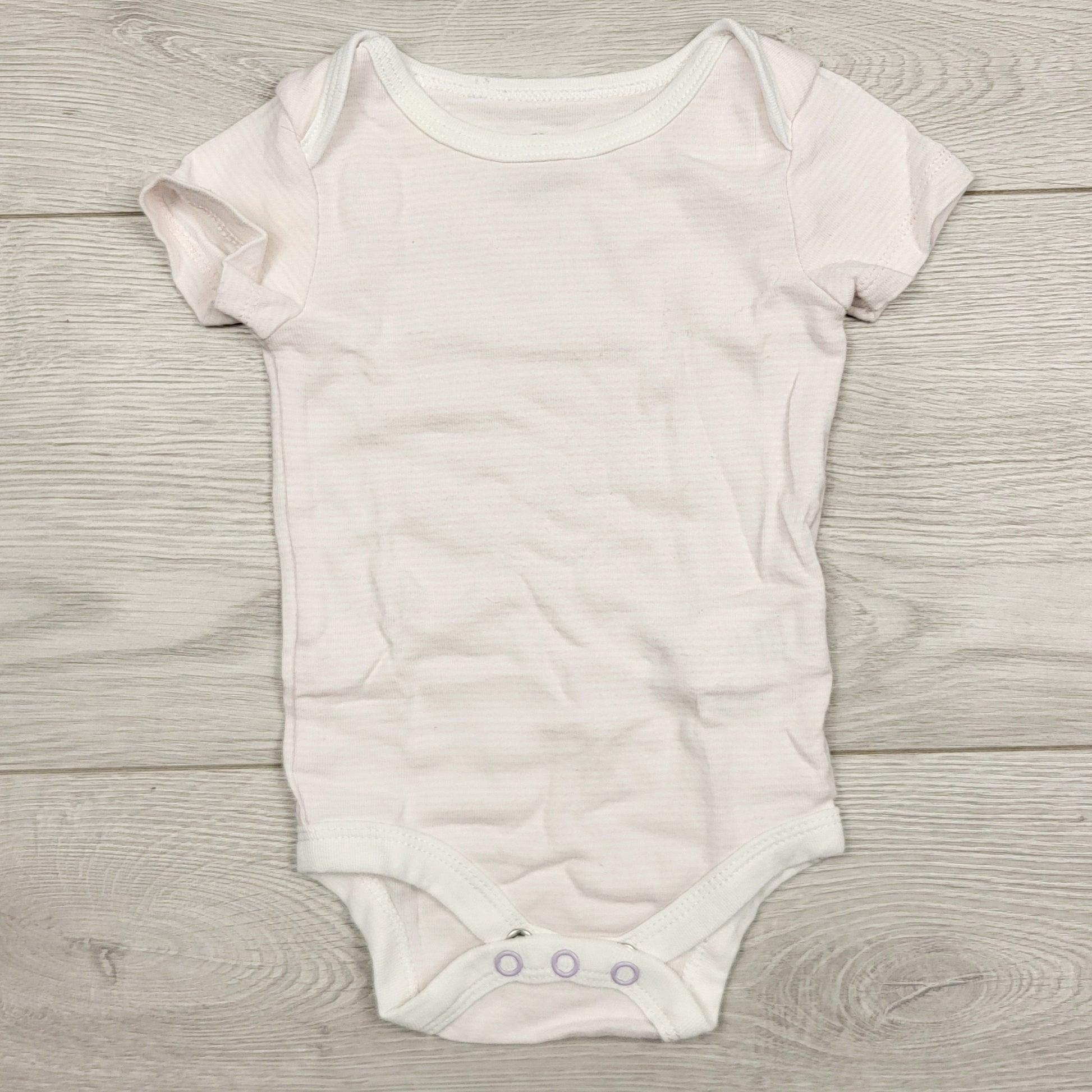 ECRS1 - Body Joe rayé rose et blanc. Taille 3-6 mois 🍁