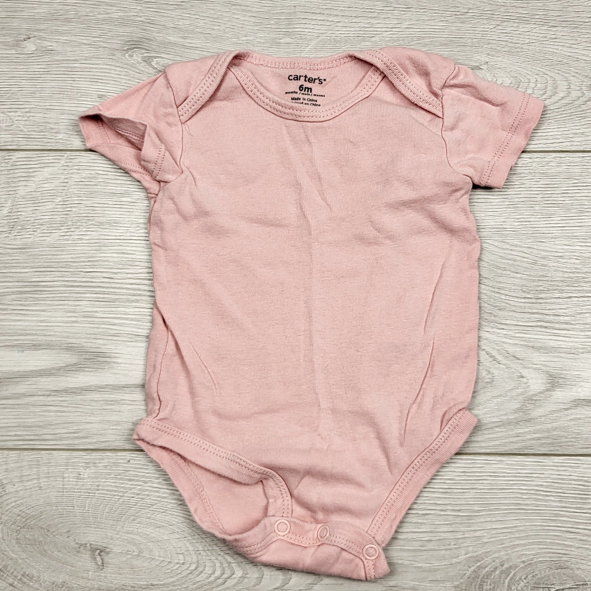 ECRS11 - Body Carters rose uni. Taille 6 mois