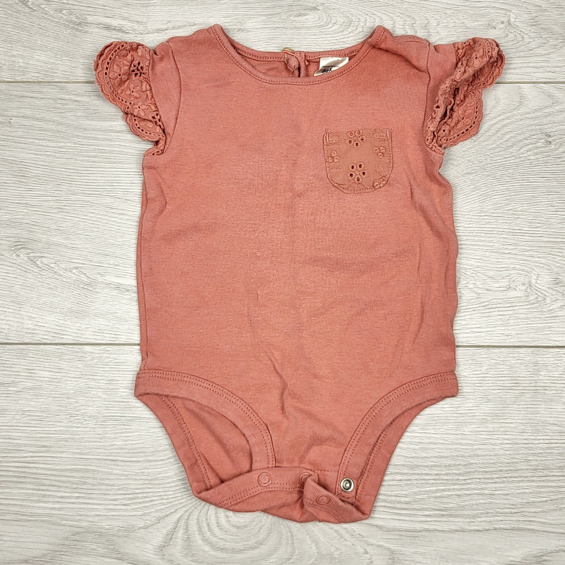 ECRS11 - Body Oshkosh terracotta. Taille 6 mois
