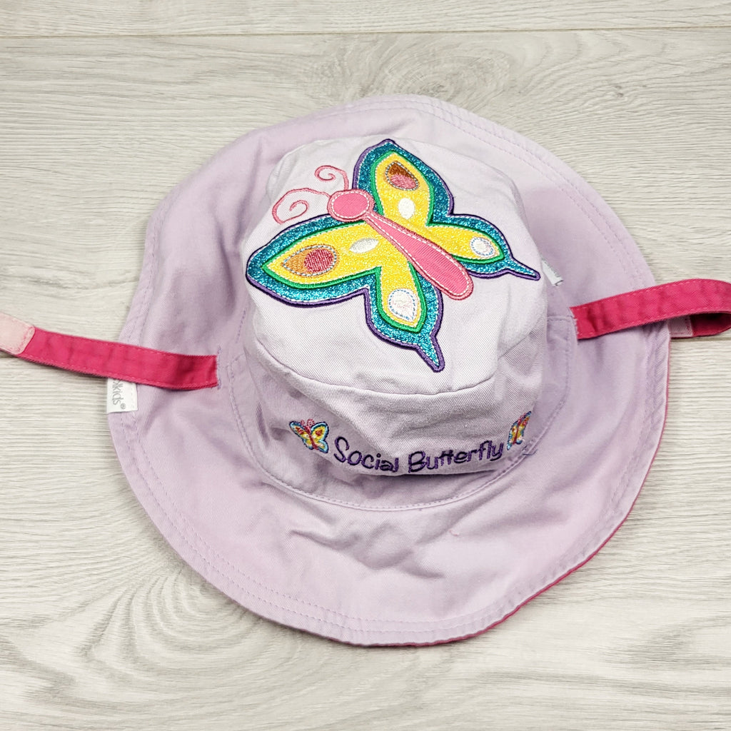 LKAN1 - Bob réversible en toile Flapjack pour enfant. Environ 2 ans 🍁