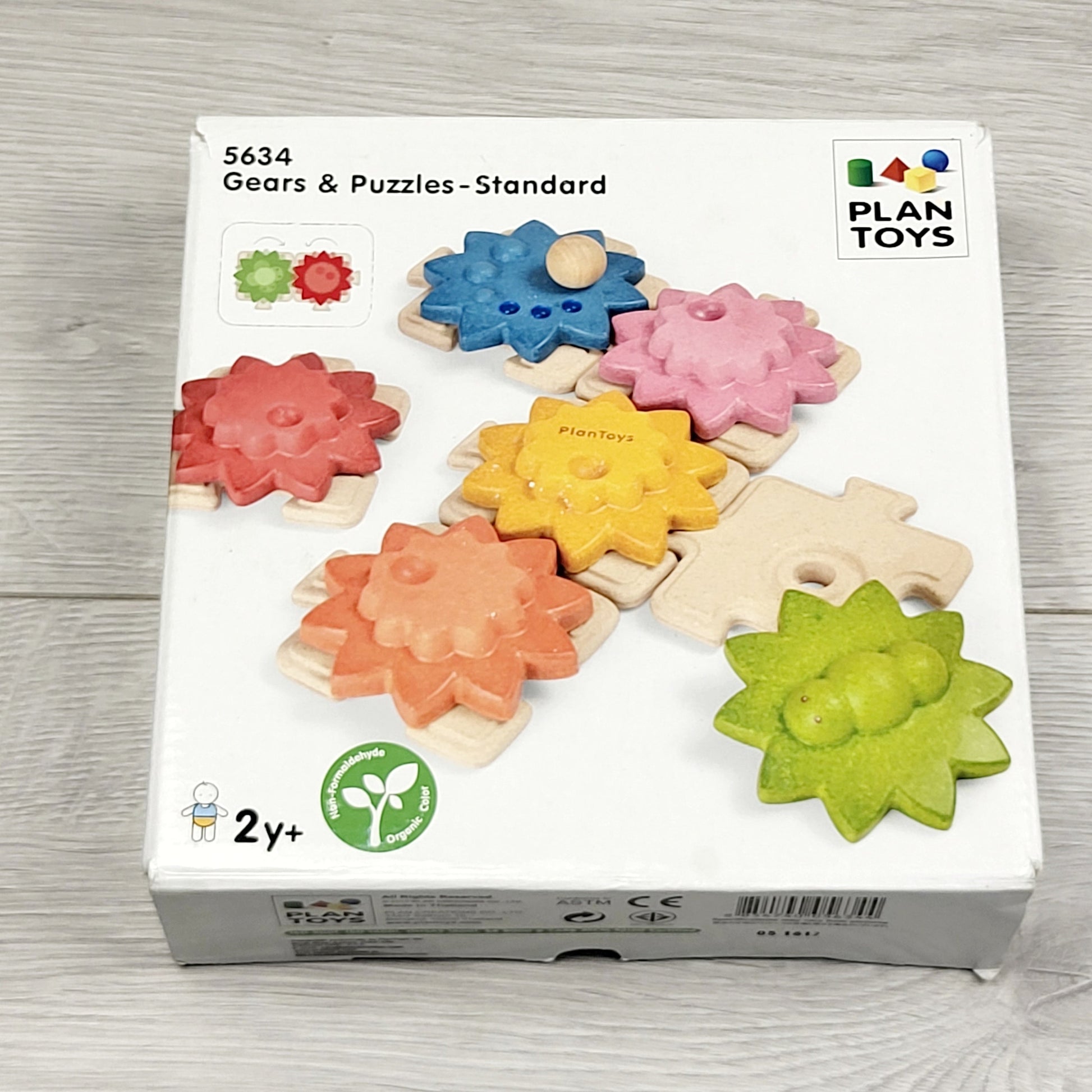 KSAL1 - Plan Toys Gears and Puzzle - édition standard