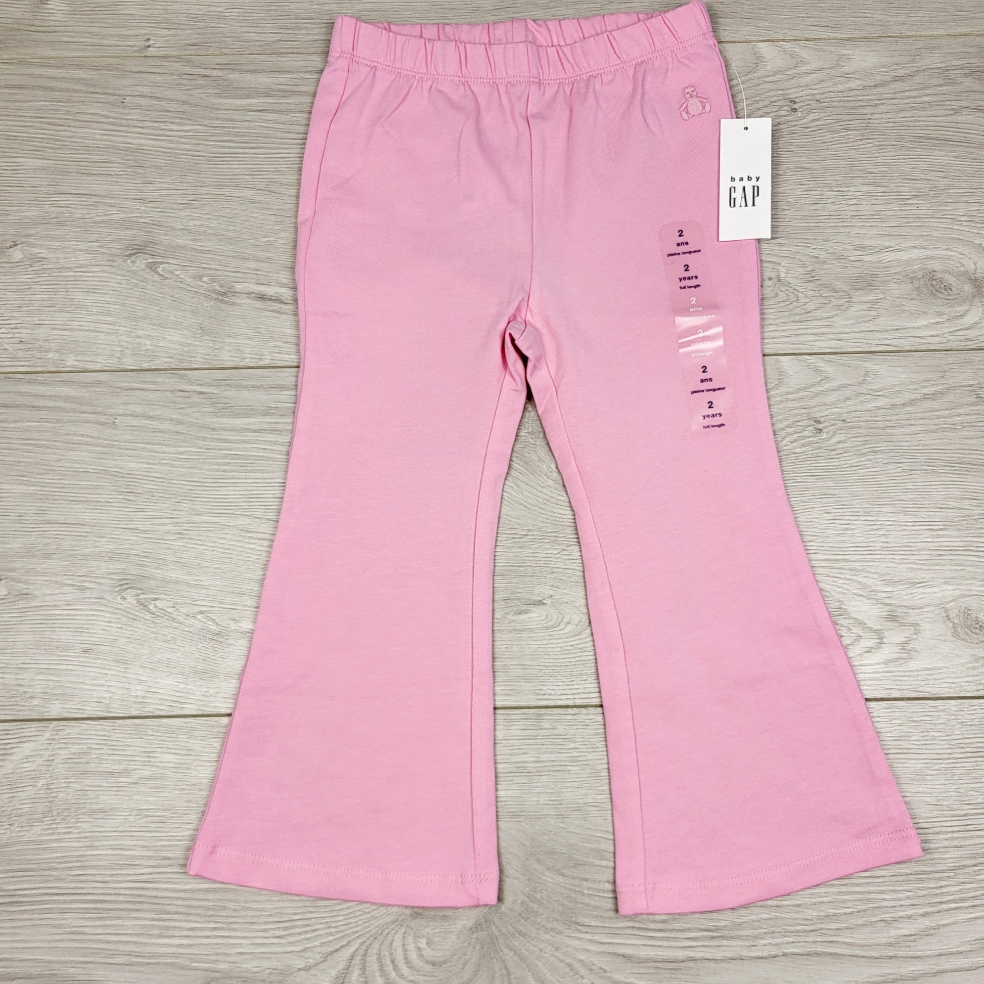 MARK1 - NOUVEAU - Pantalon évasé rose Gap. Taille 2T