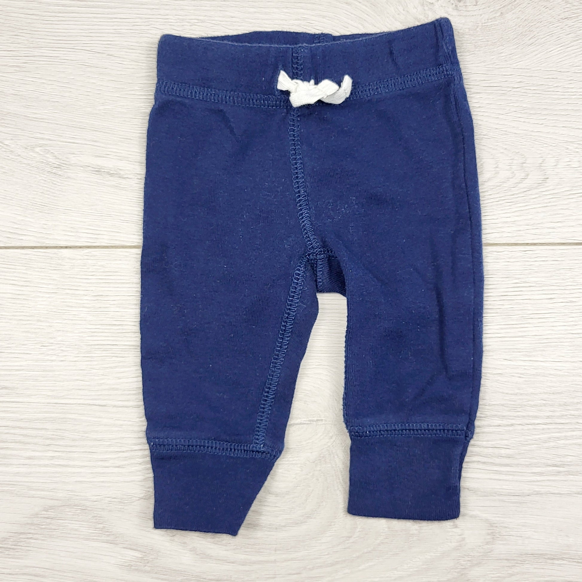 MARK1 - Pantalon Carters en coton bleu marine. Taille nouveau-né