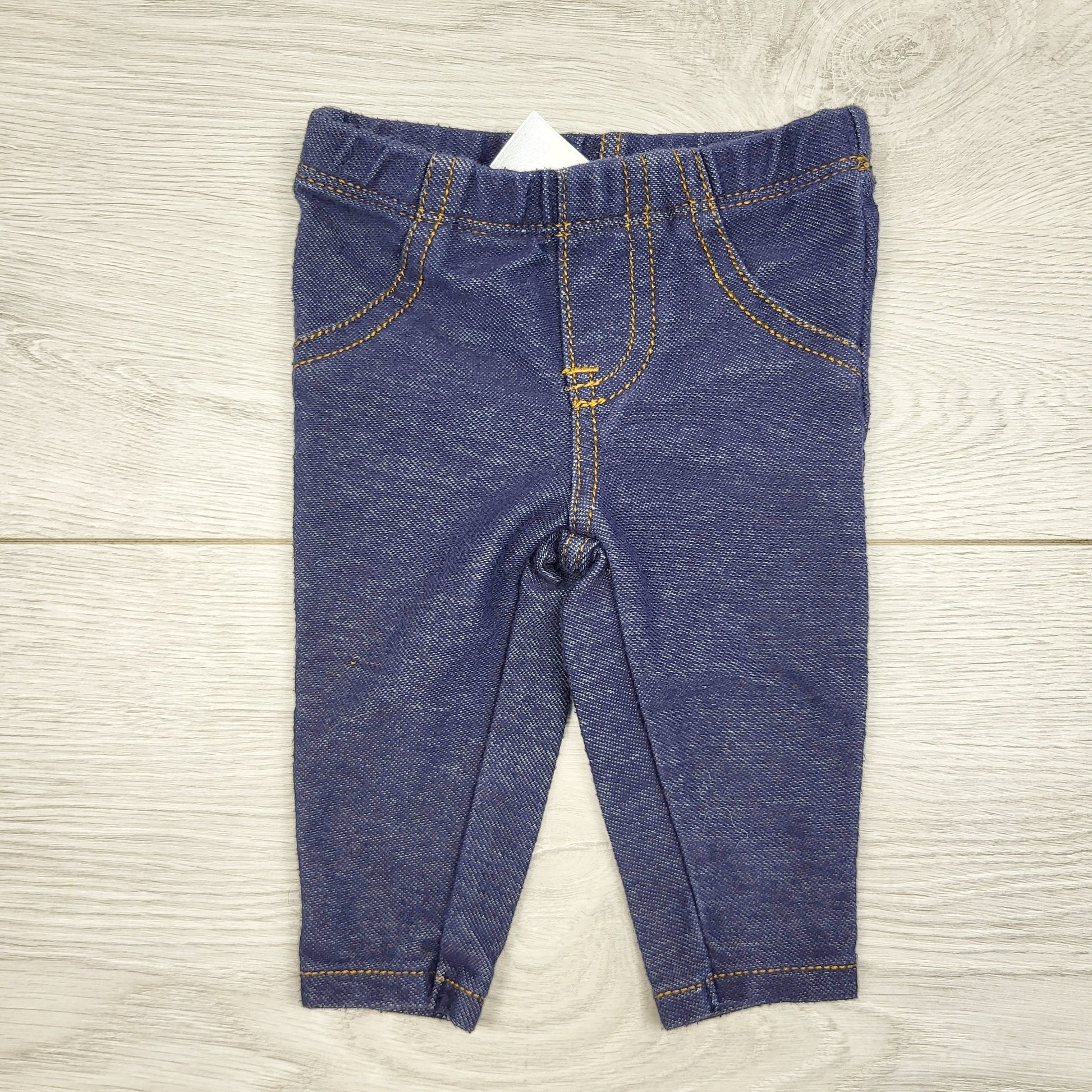 MARK1 - Legging Carters en coton effet denim. Taille nouveau-né.