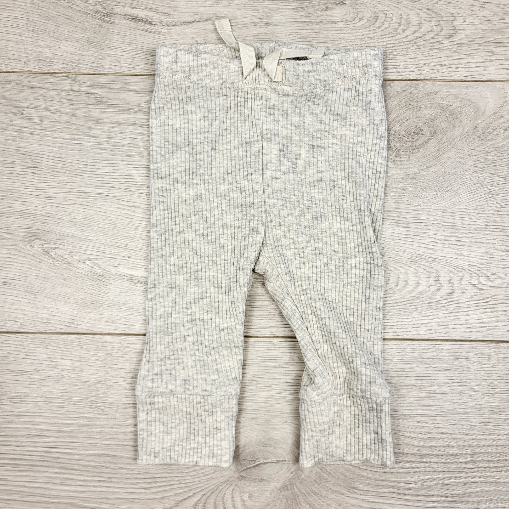 MARK1 - Legging en coton côtelé gris Gap. Taille 0-3 mois