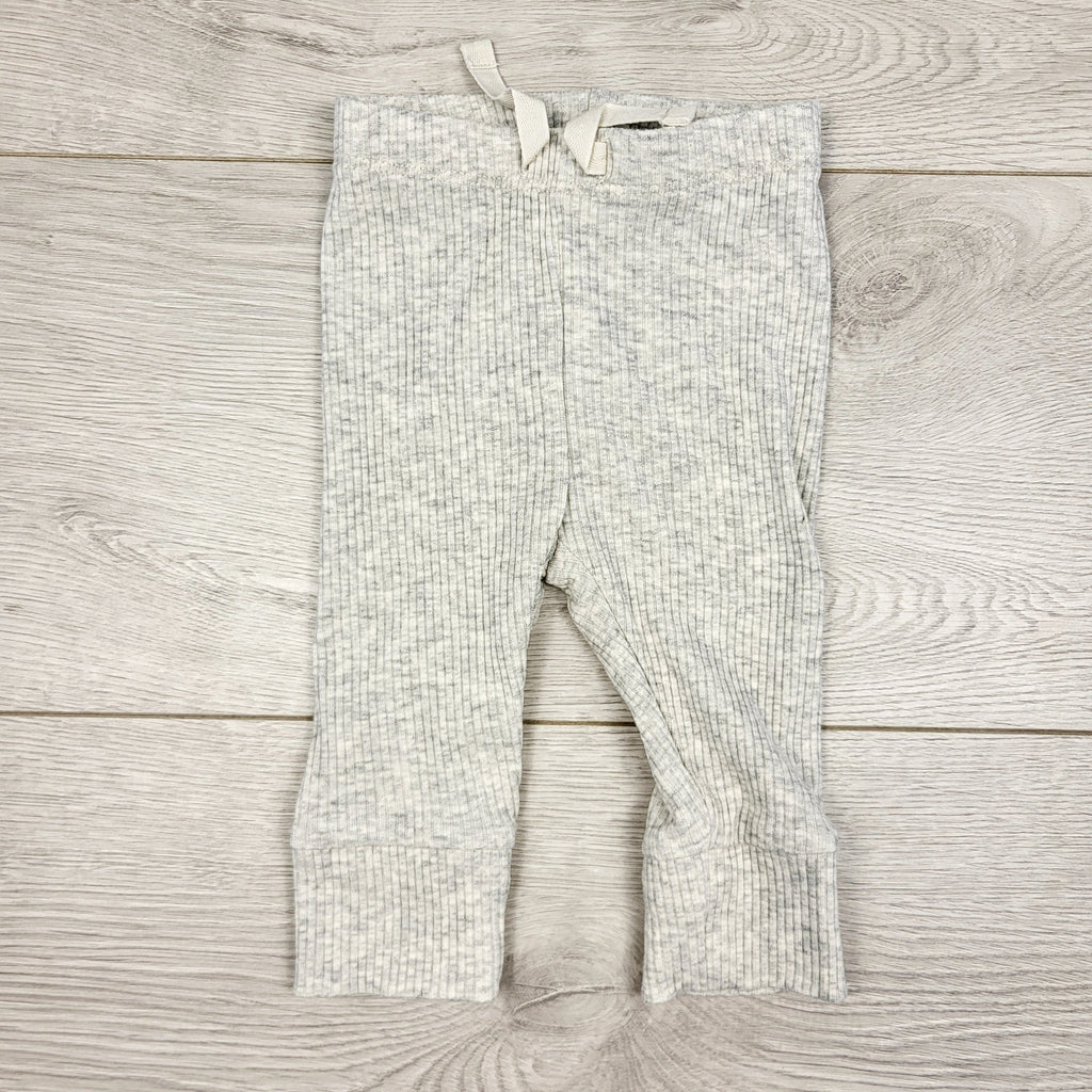 MARK1 - Legging en coton côtelé gris Gap. Taille 0-3 mois