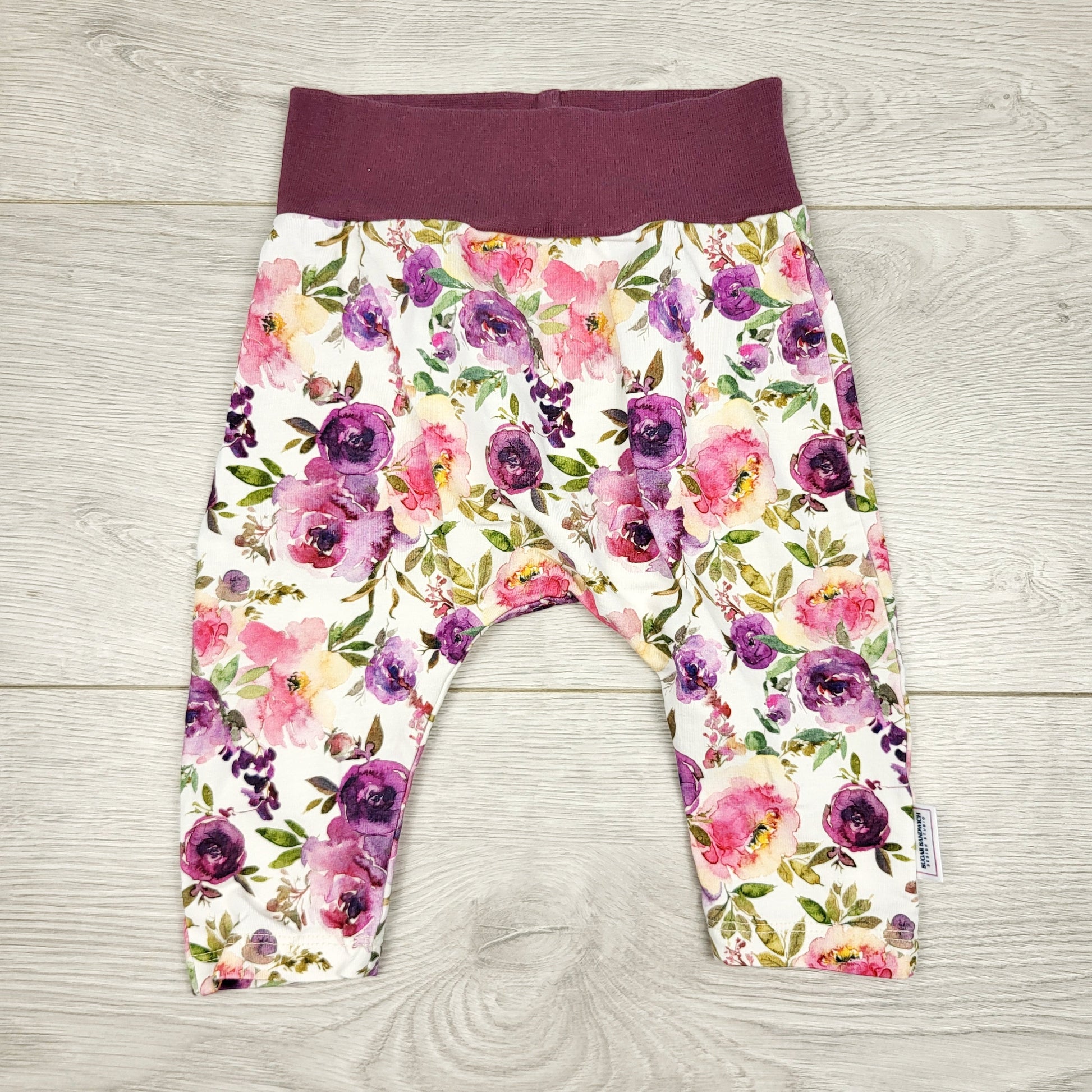 MARK1 - Pantalon à imprimé floral Sugar Sandwich Design Studio. Taille 3-6 mois 🍁