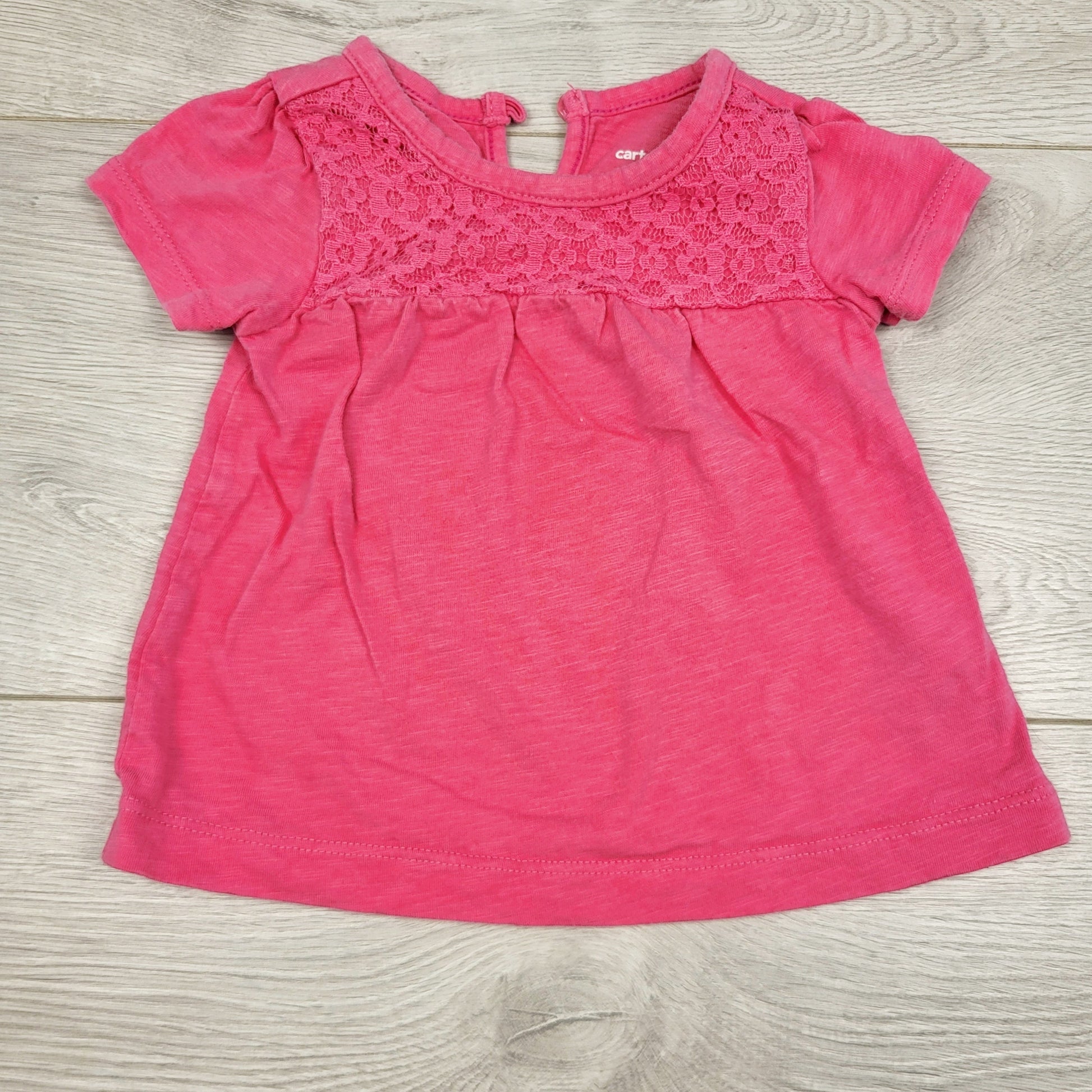 MARK1 - Haut Carters rose foncé. Taille 9 mois