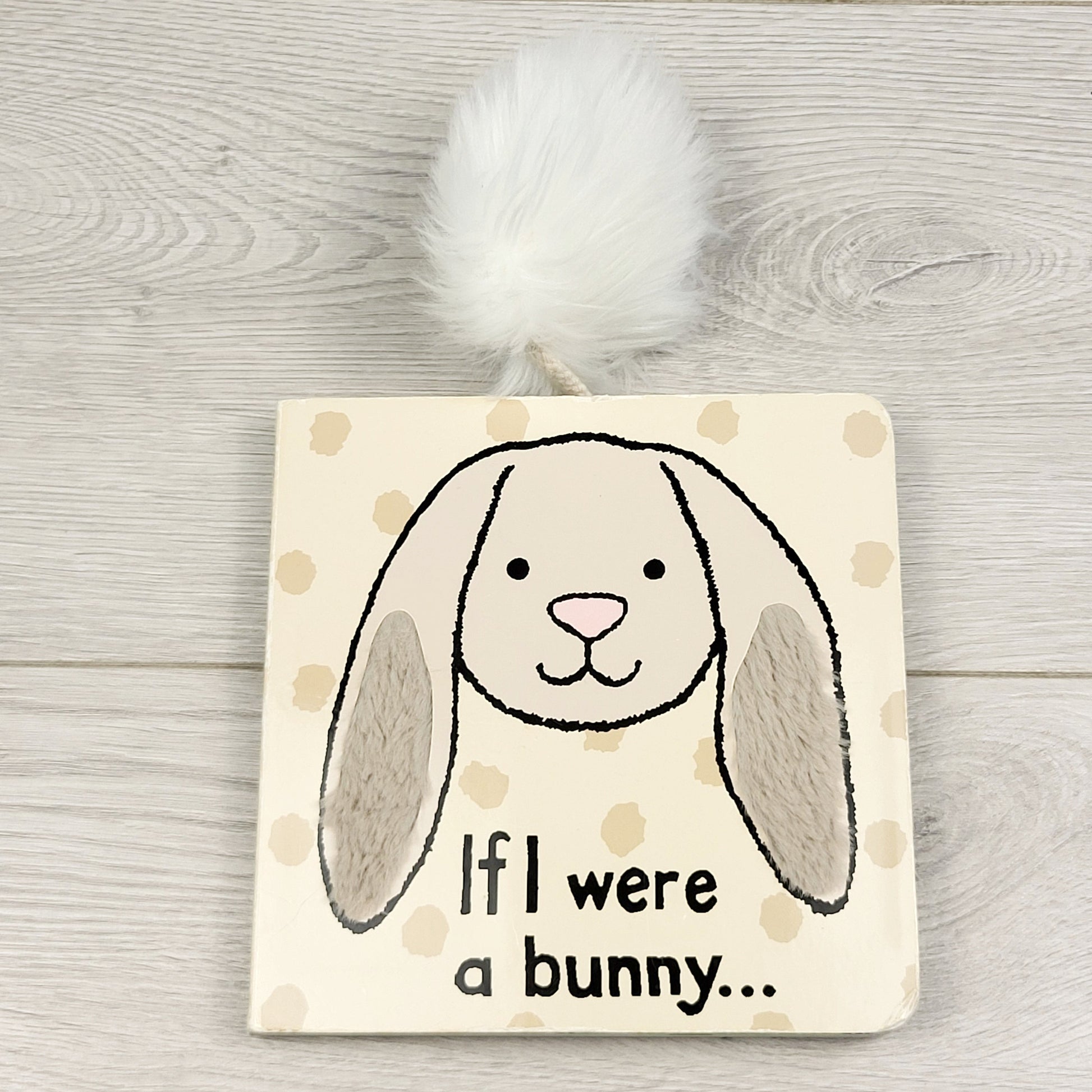 HCRW1 - Si j'étais un lapin. Livre cartonné Jellycat à toucher