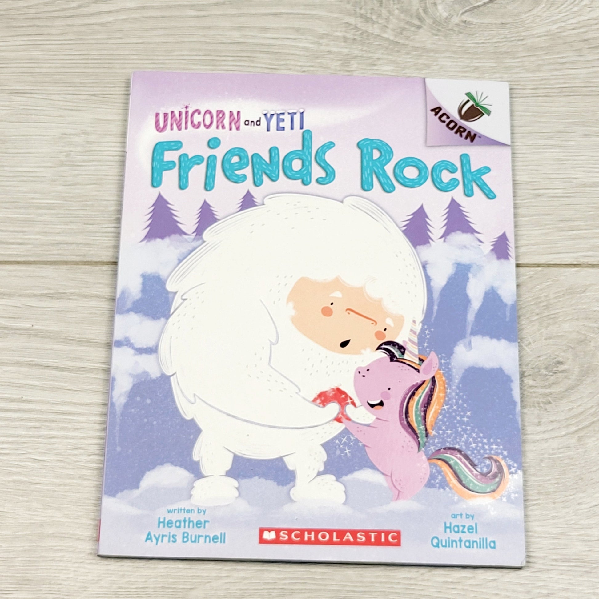 MIRE3 - Friends Rock. Livre broché pour débutants sur la Licorne et le Yéti.