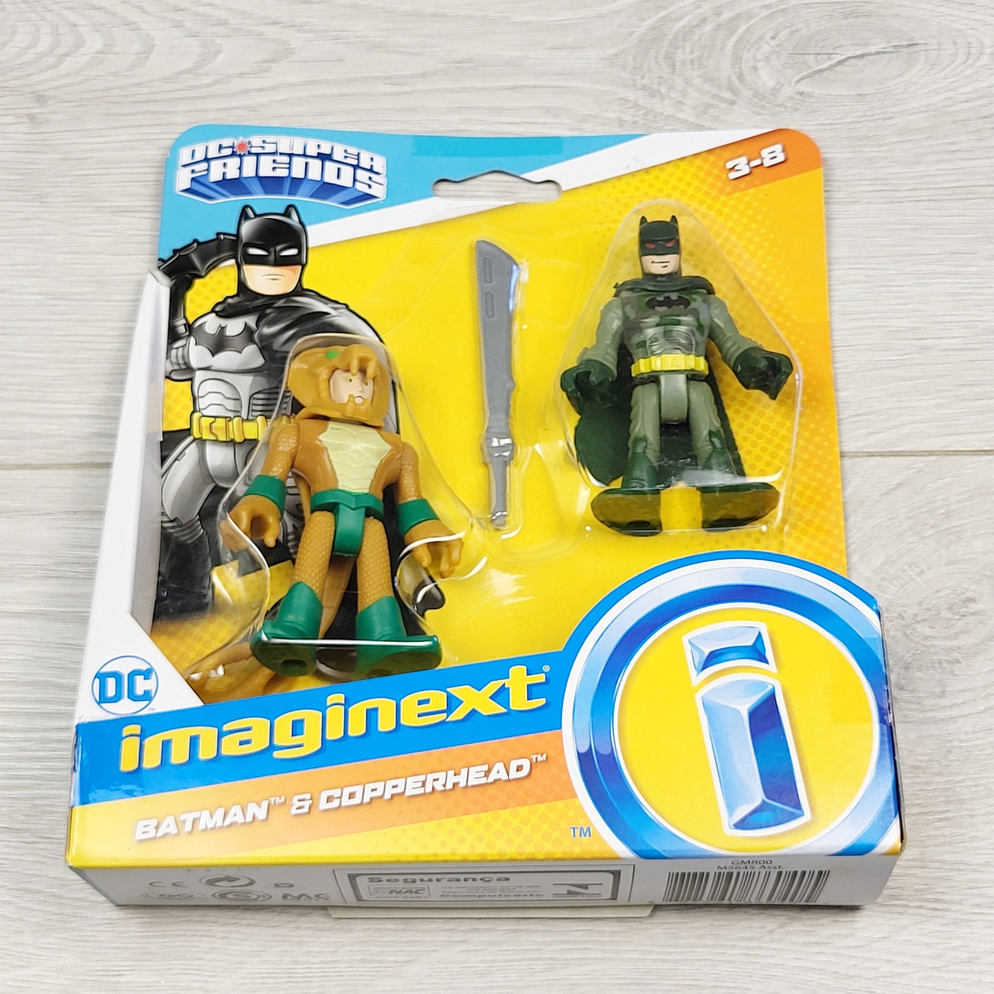 MIRE3 - NOUVEAU - Coffret Imaginext DC Super Friends - Batman et Copperhead