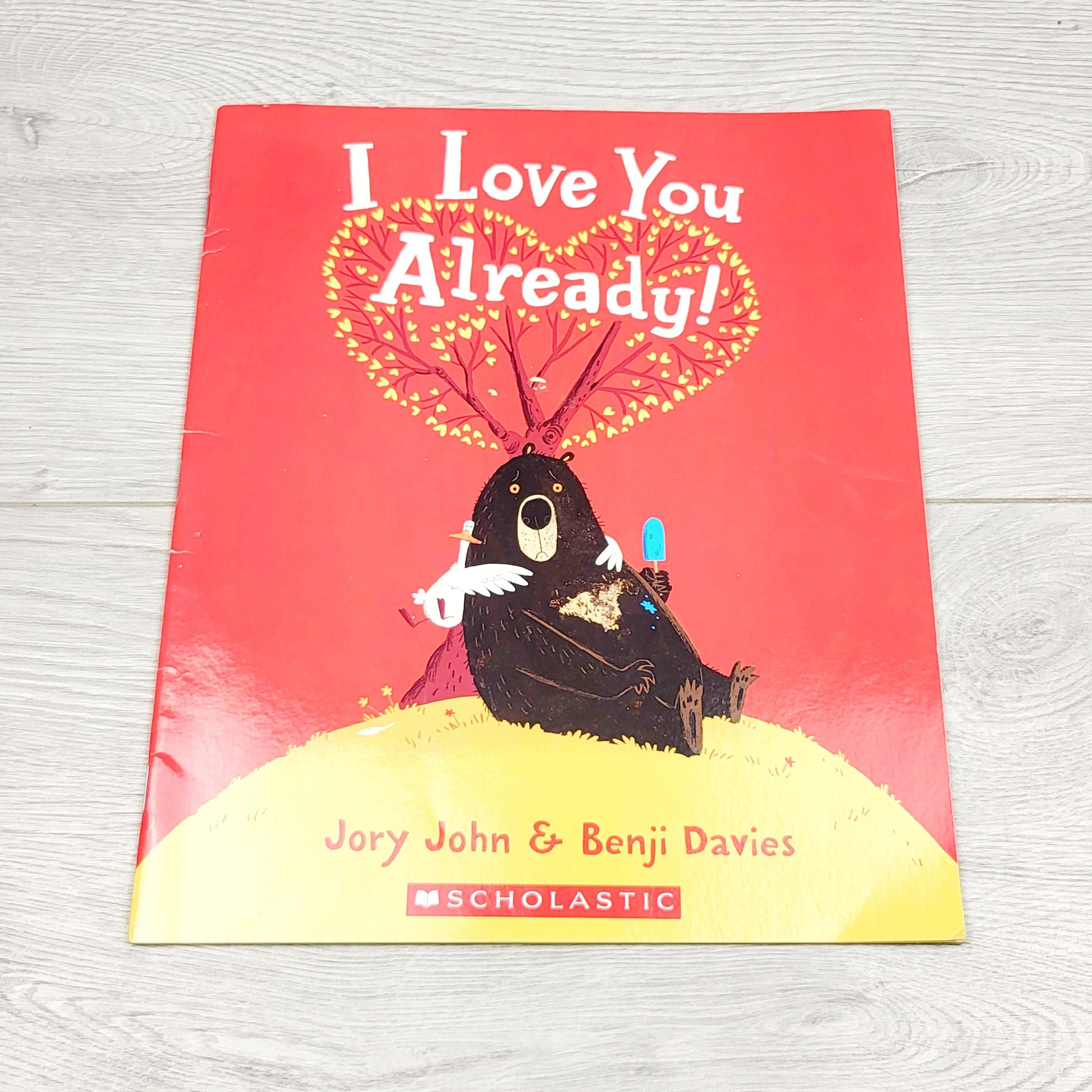 ERBD1 - Je t'aime déjà. Livre broché