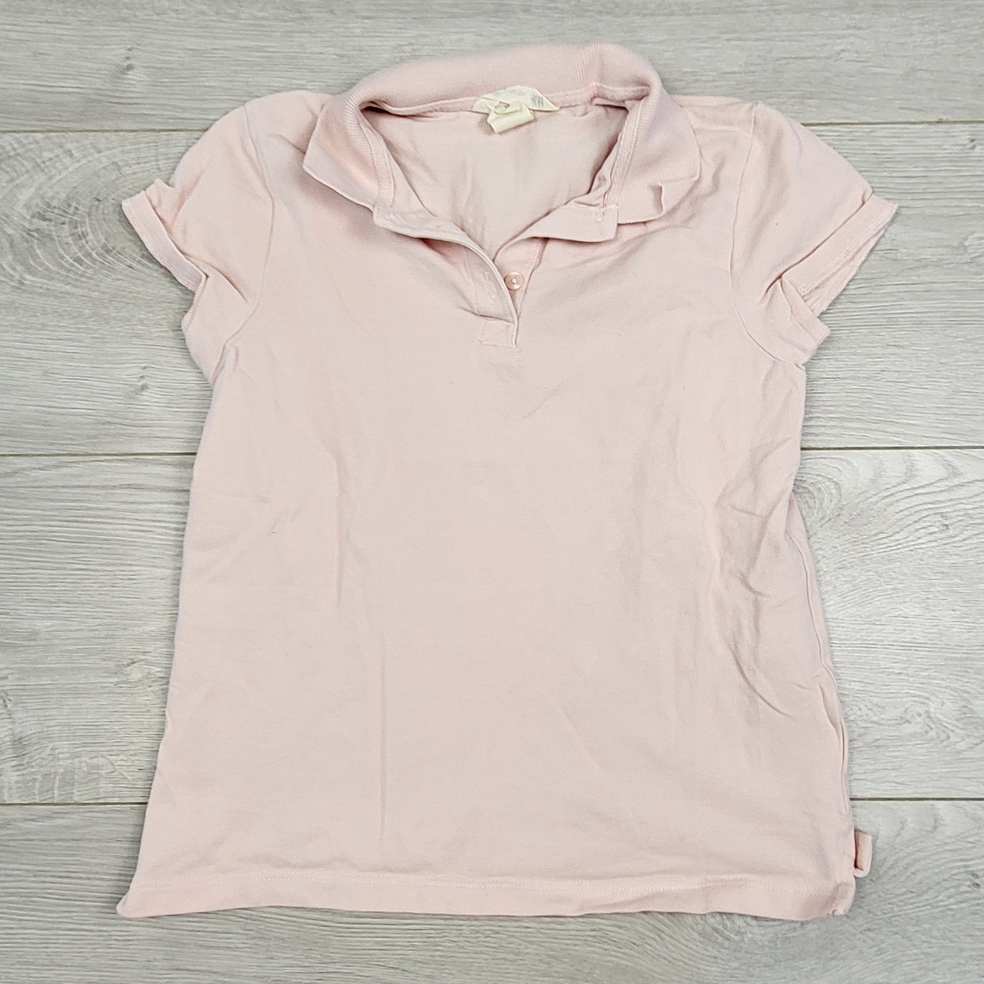 SHRSS22 - Polo rose H&amp;M. Taille 8-10 ans.
