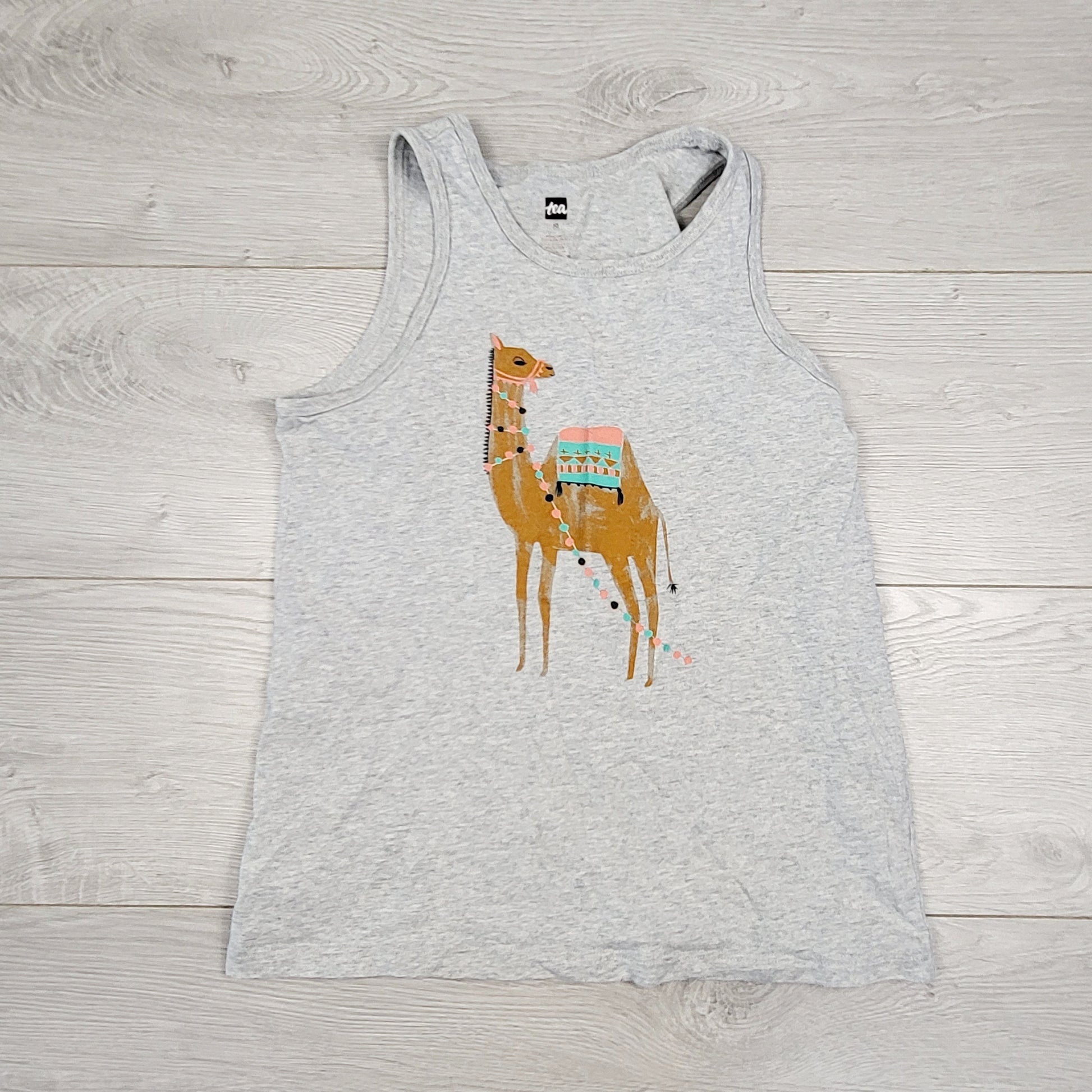 SHRSS22 - Débardeur gris camel, collection Tea. Taille 40