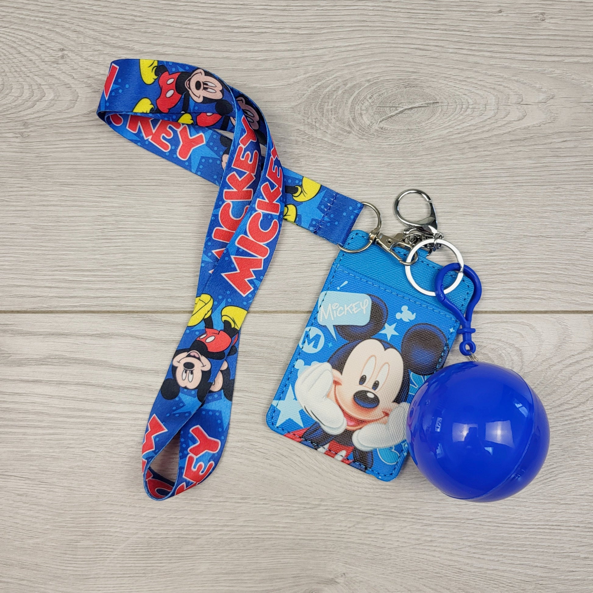 SDAN11 - Porte-badge/cordon tour de cou Disney Mickey Mouse