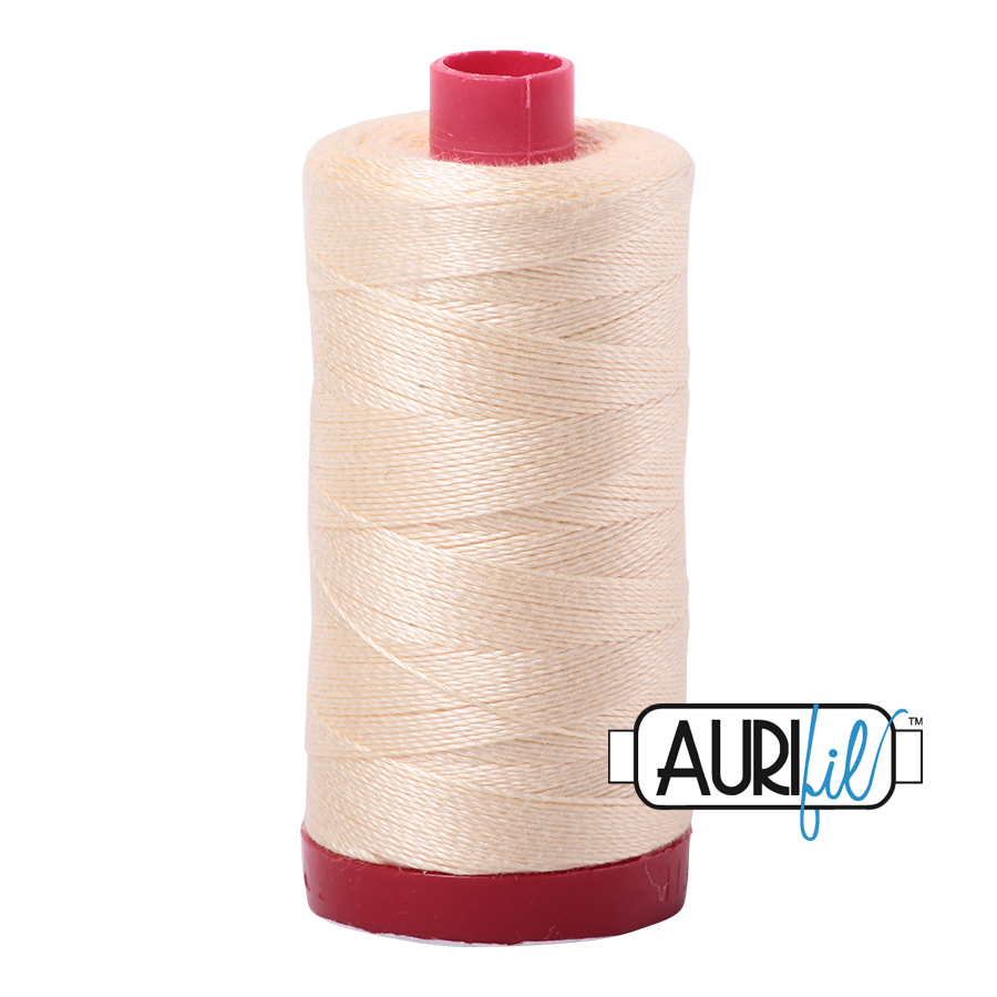 Fil Aurifil - Beurre 2123 - 12wt