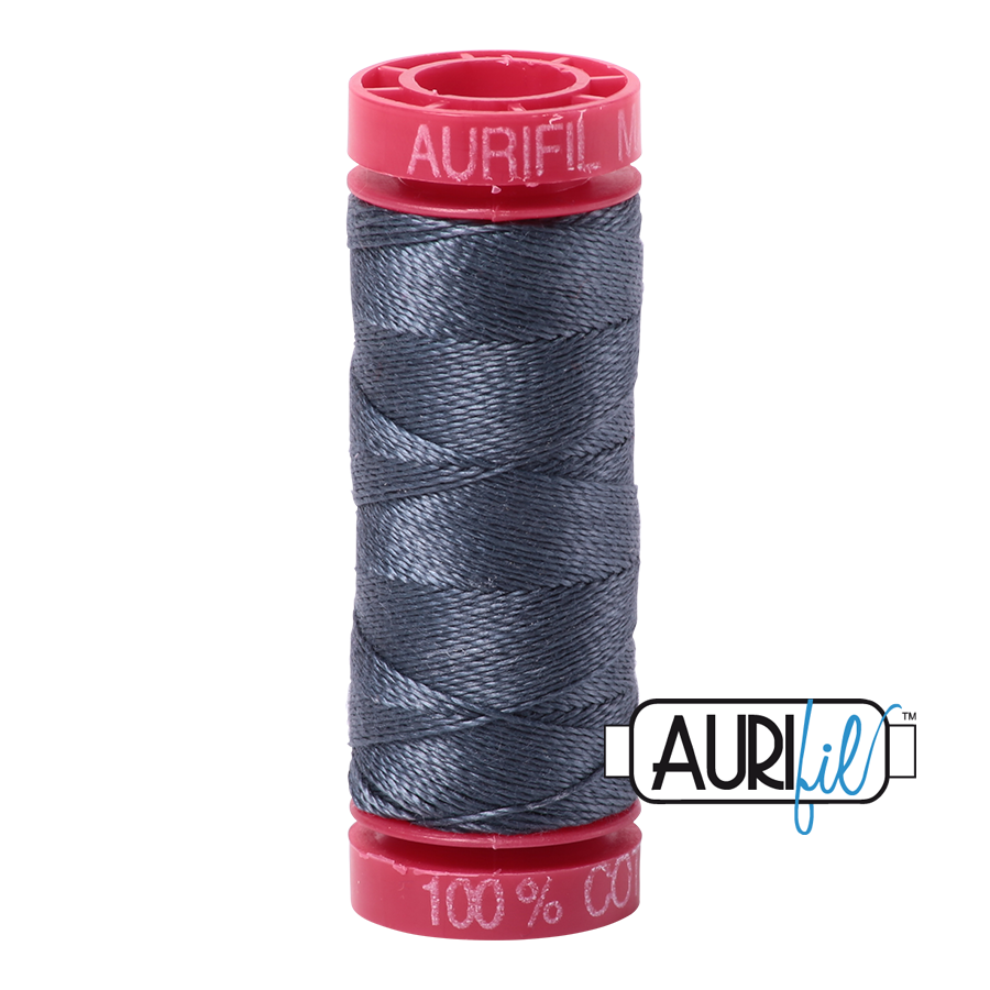 Fil Aurifil - Gris moyen 1158 - 12wt