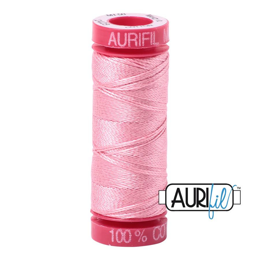 Fil Aurifil - Rose vif 2425 - 12wt