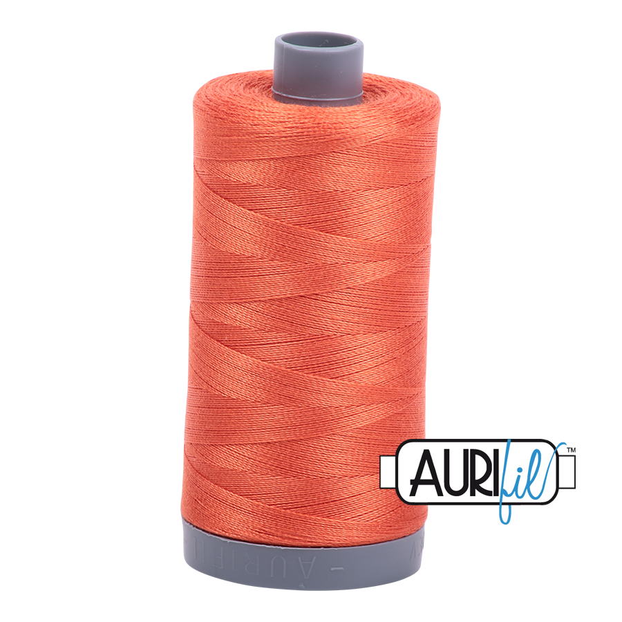 Fil Aurifil - Orange poussiéreux 1154 - 28wt
