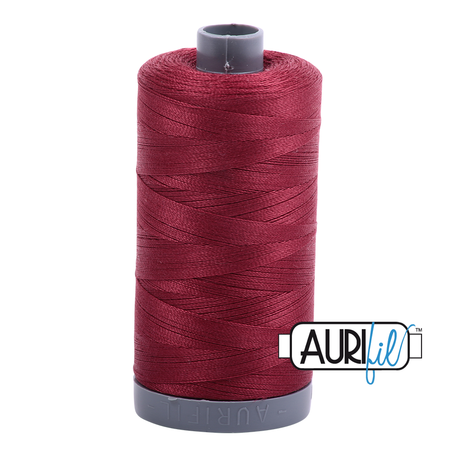 Aurifil Thread - Dark Carmine Red 2460 - 28wt