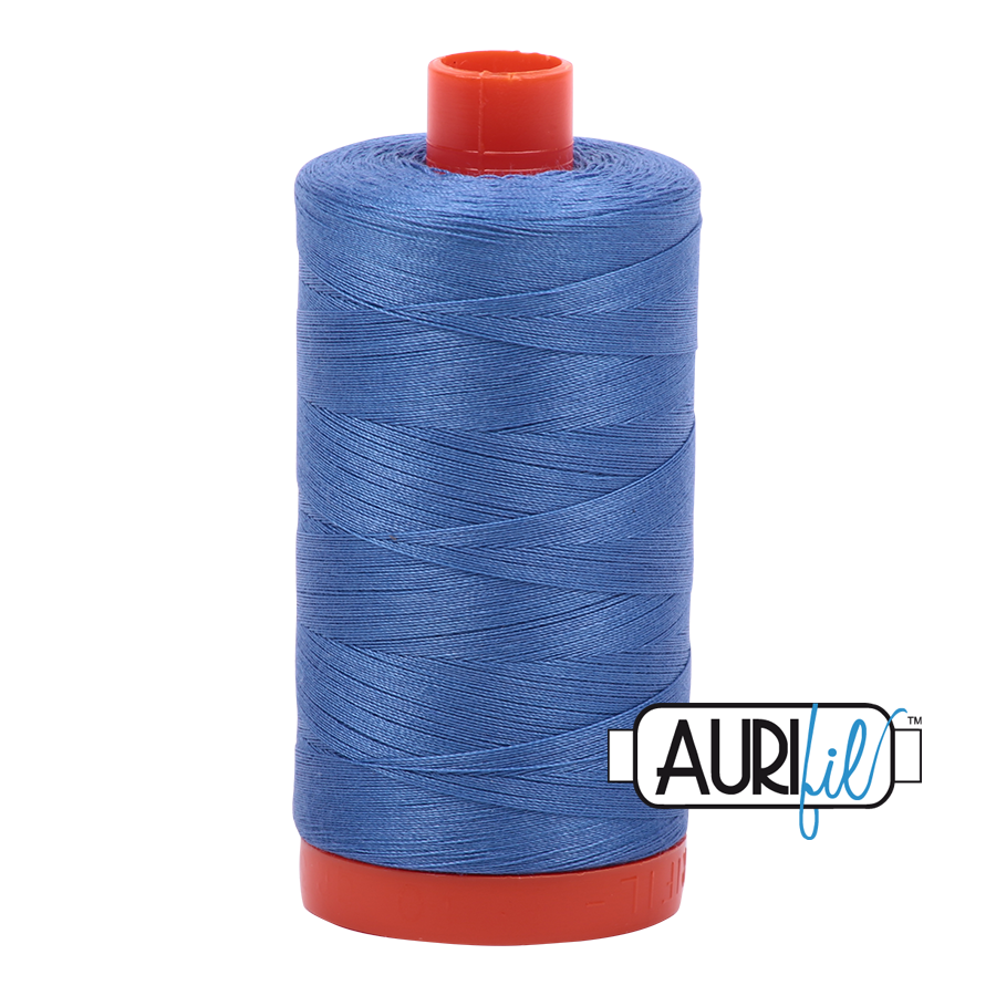 Fil Aurifil - Bleu clair violet 1128 - 50 wt