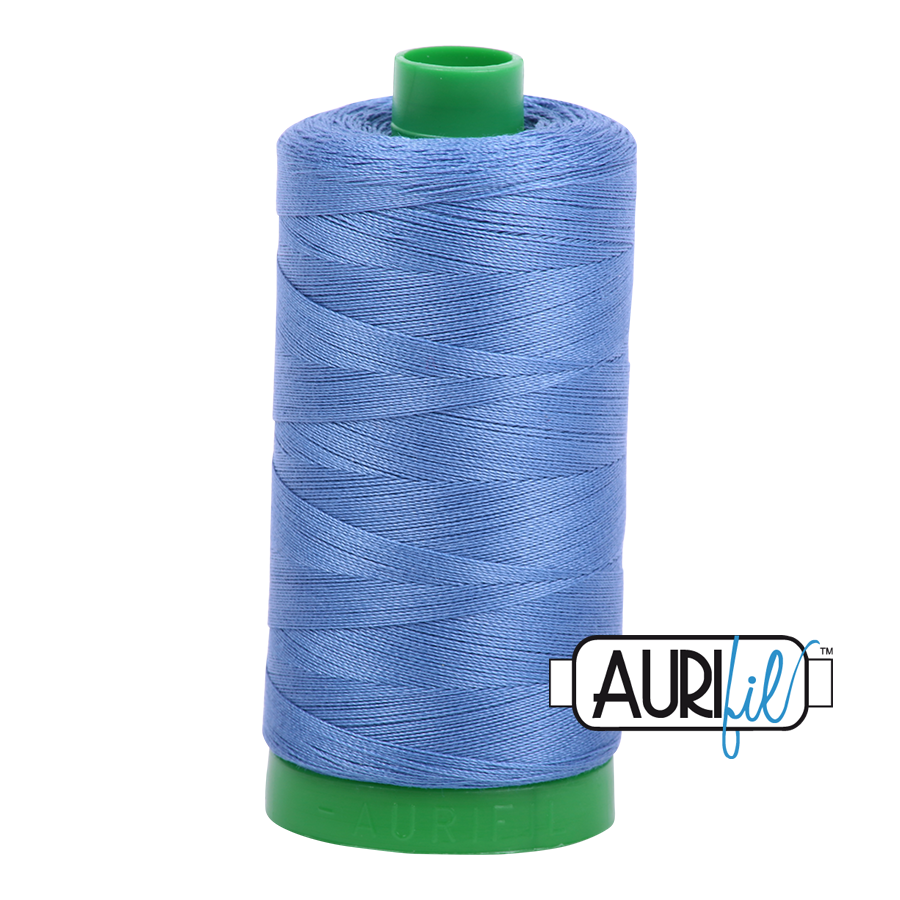 Fil Aurifil - Bleu clair violet 1128 - 40wt