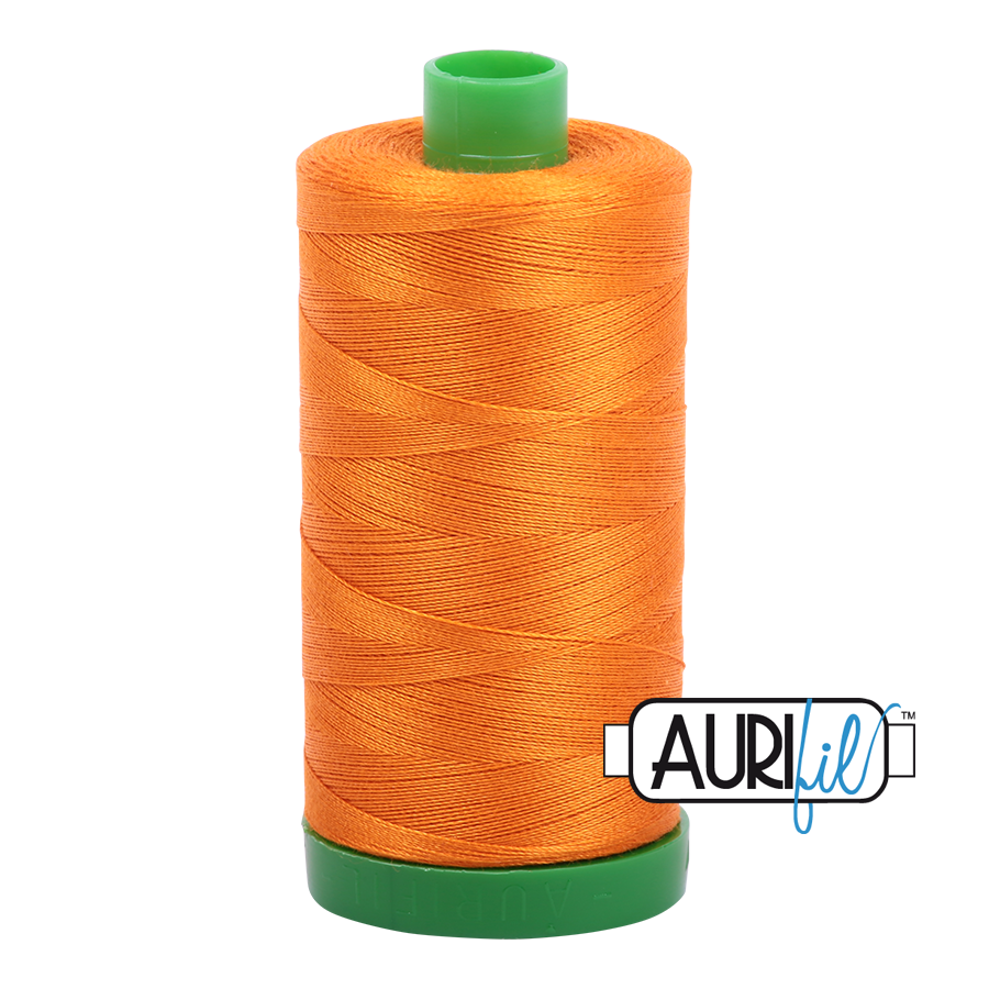 Fil Aurifil - Orange vif 1133 - 40wt