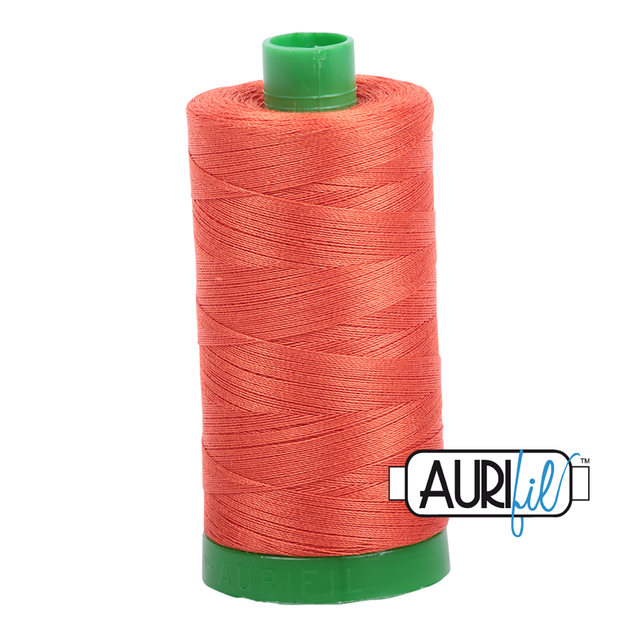 Fil Aurifil - Orange poussiéreux 1154 - 40wt