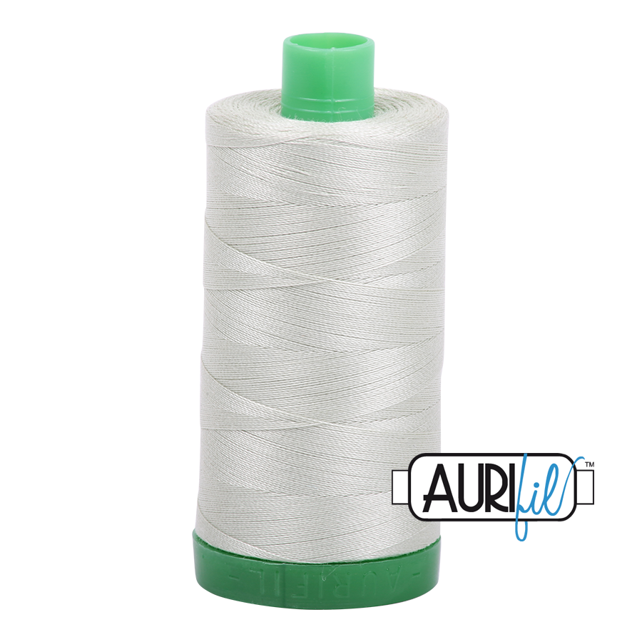 Fil Aurifil - Gris clair vert 2843 - 40wt