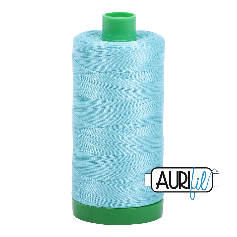 Fil Aurifil – Turquoise clair 5006 – 40 %