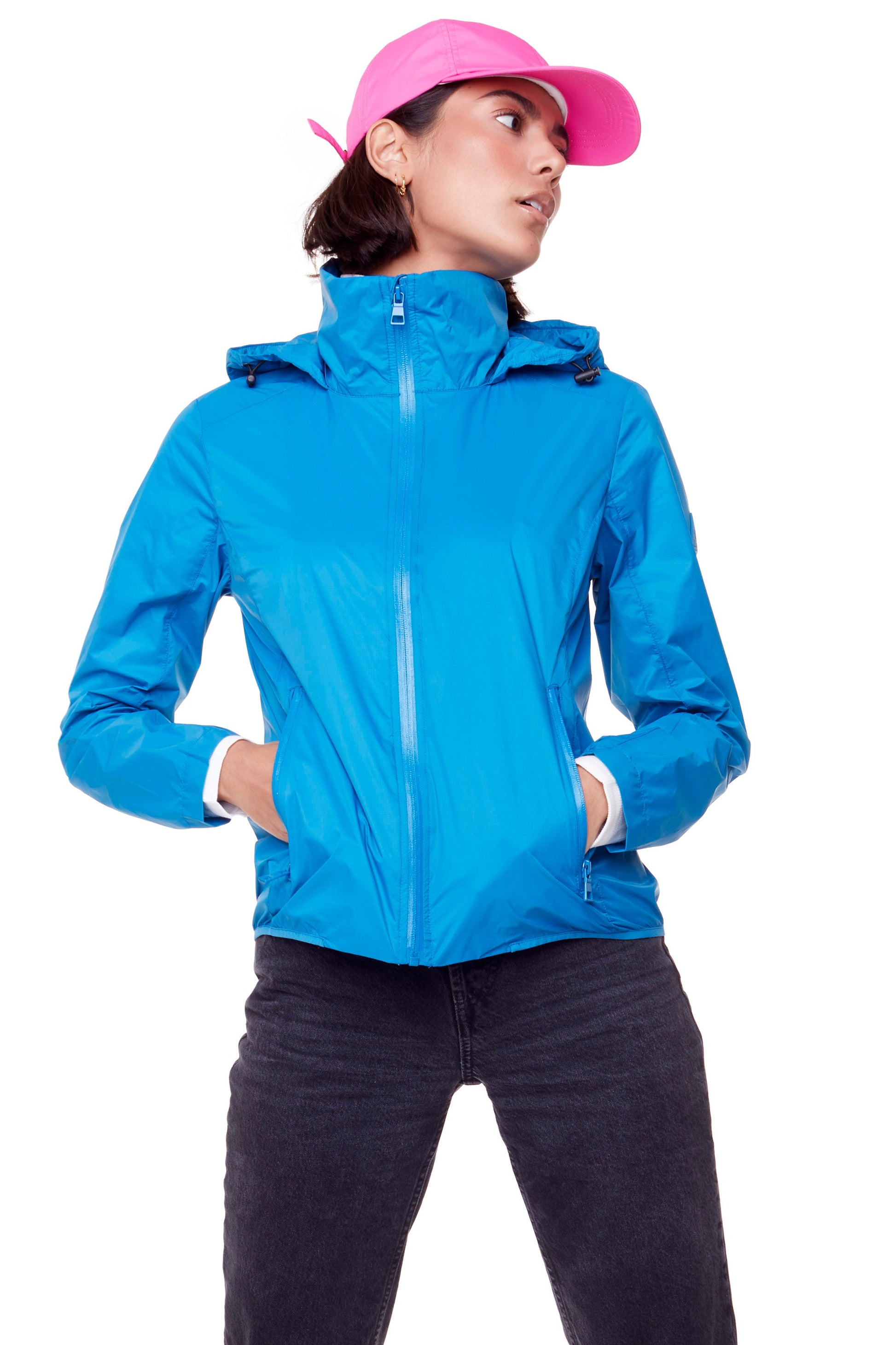 PELLY | VESTE COUPE-VENT ULTRA-LÉGÈRE (RECYCLÉE) POUR FEMME, BLEU