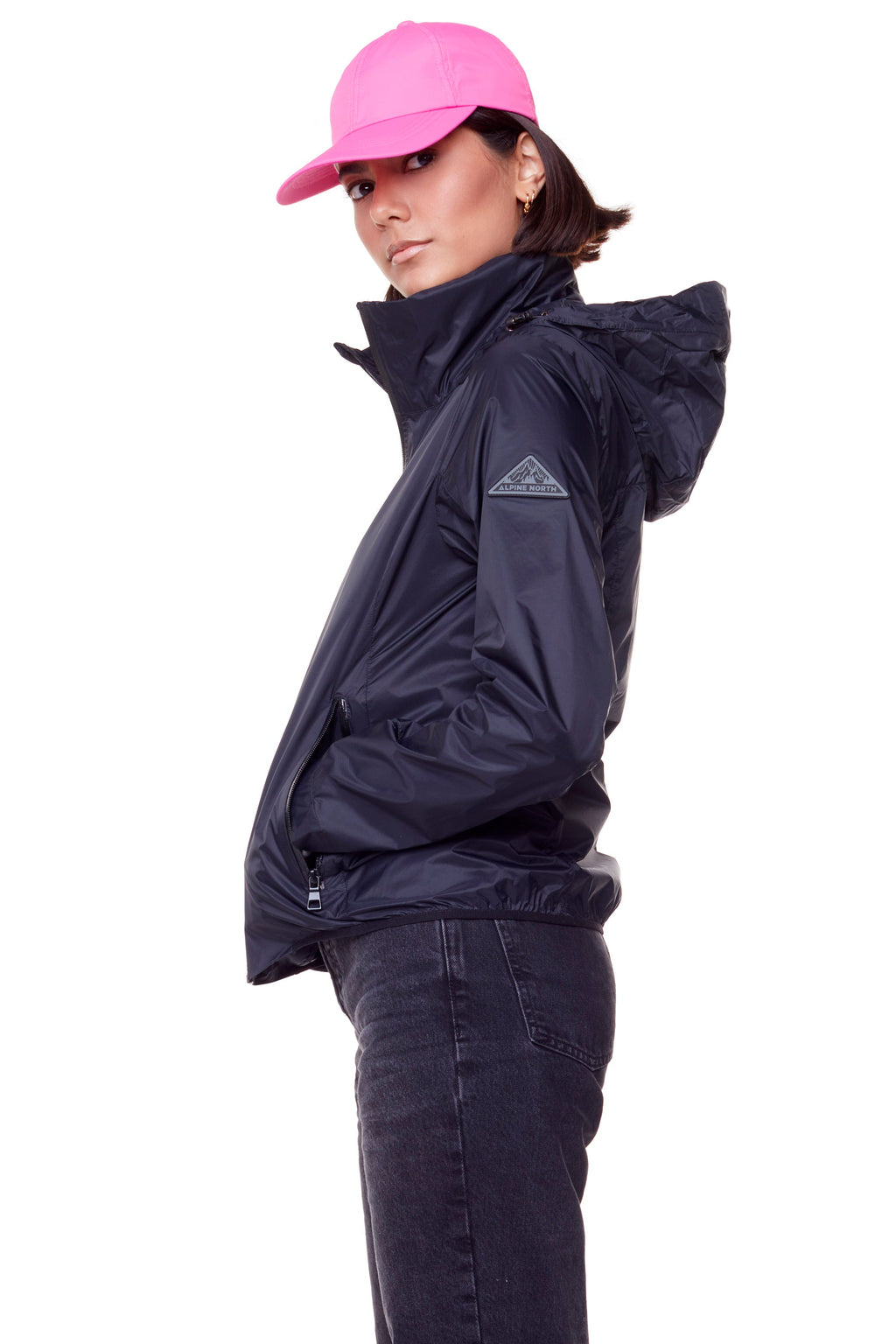 PELLY | VESTE COUPE-VENT ULTRA-LÉGÈRE (RECYCLÉE) POUR FEMME, NOIRE
