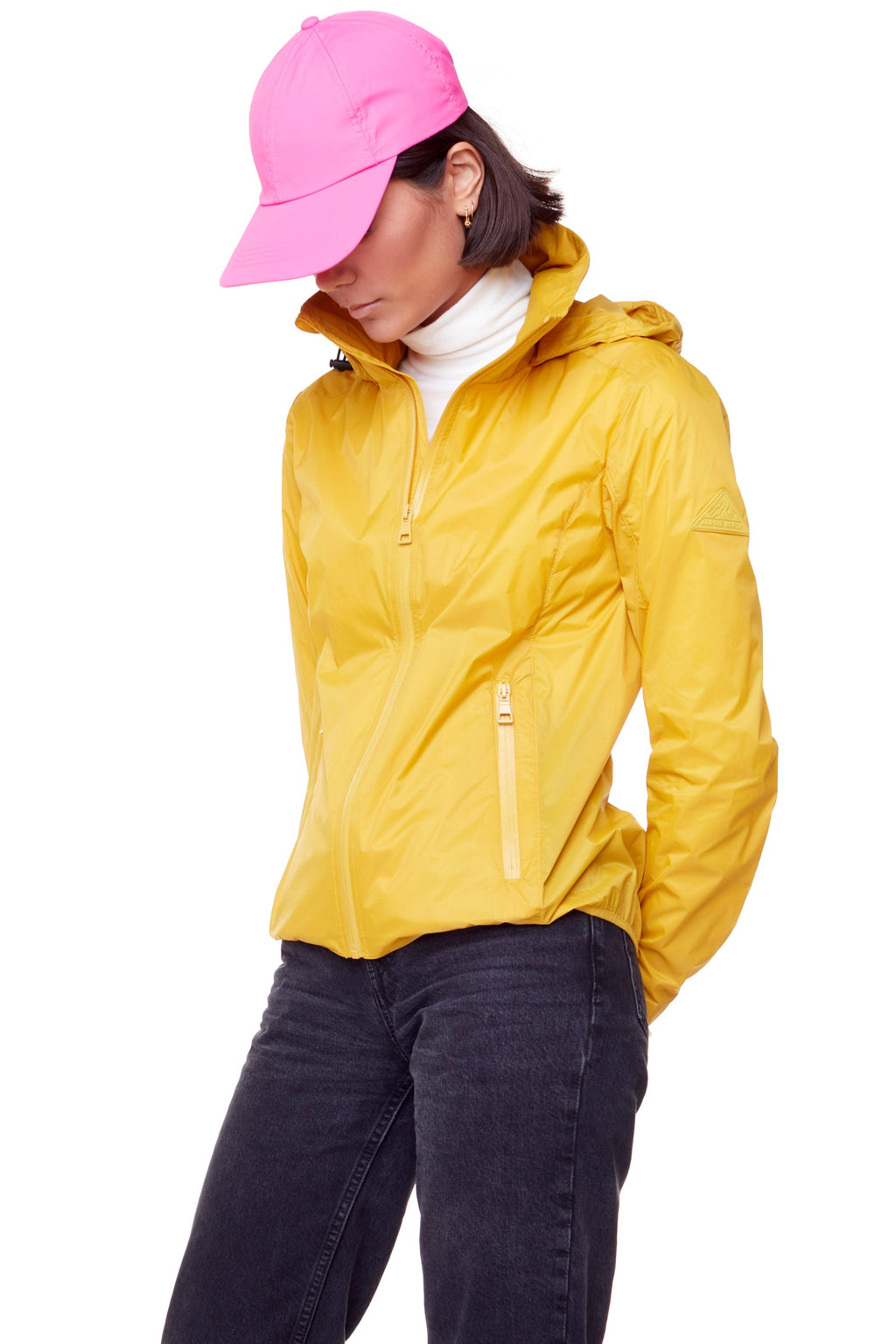 PELLY | VESTE COUPE-VENT ULTRA-LÉGÈRE (RECYCLÉE) POUR FEMME, JAUNE